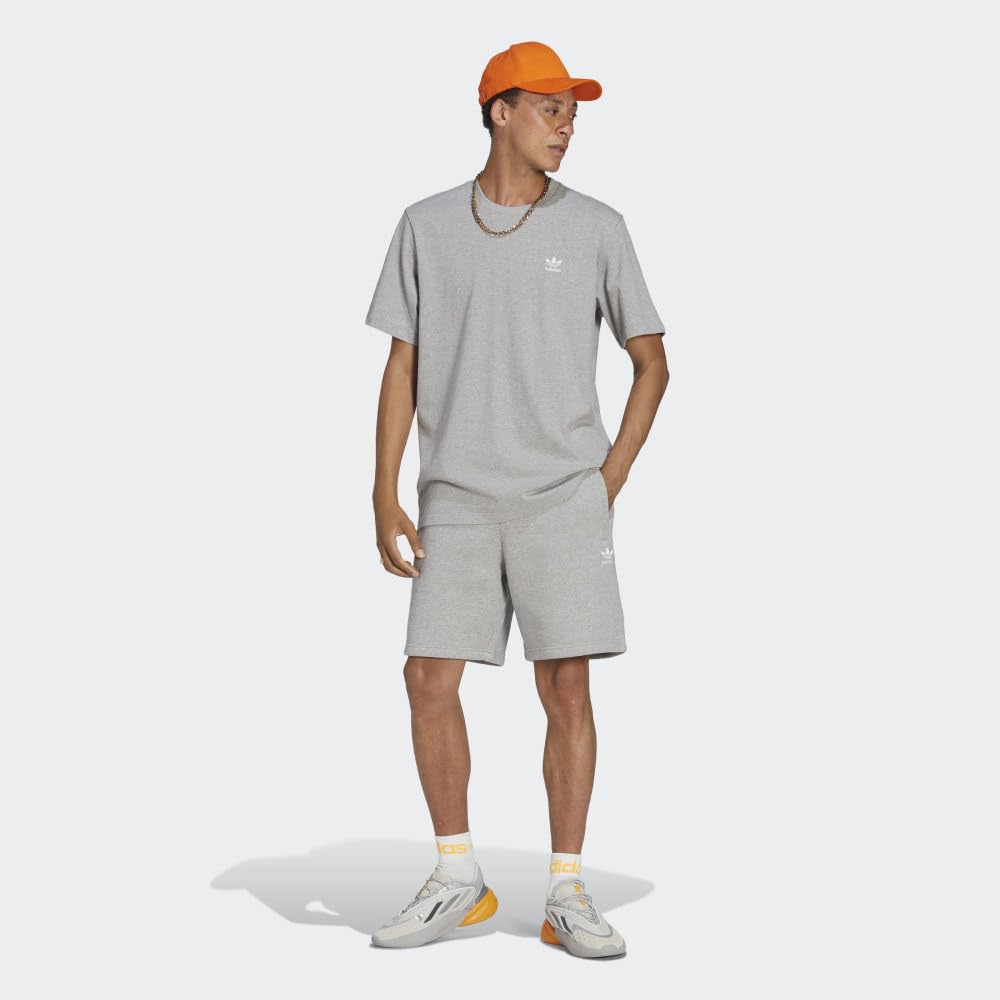 Adidas Originals Men's Trefoil Essentials Shorts - Comfortable Athletic Shorts for Running, Gym & Casual Wear