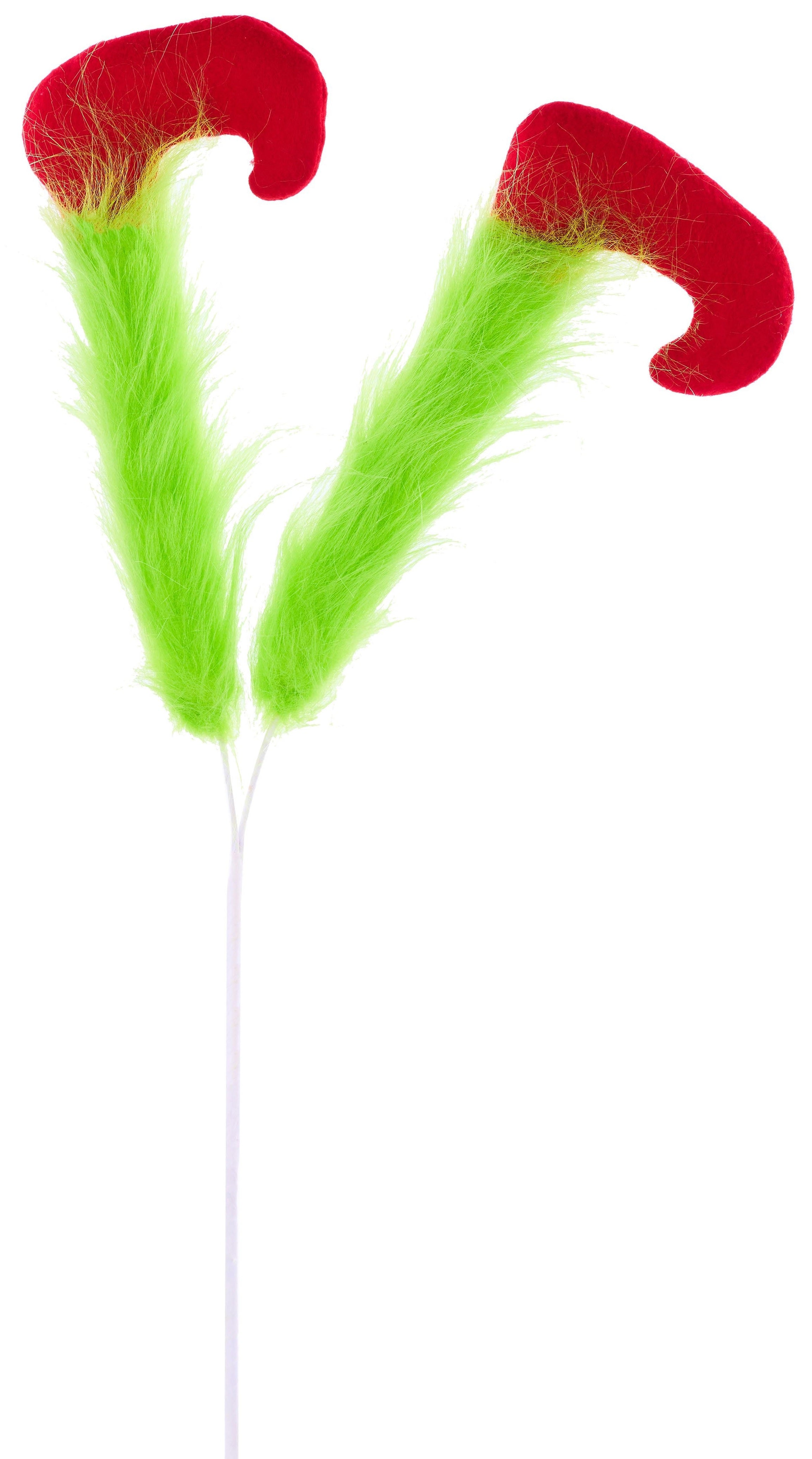 25 Pack Furry Elf Legs Pick Spray - Perfect for Christmas Decorations, Holiday Parties, and DIY Crafts
