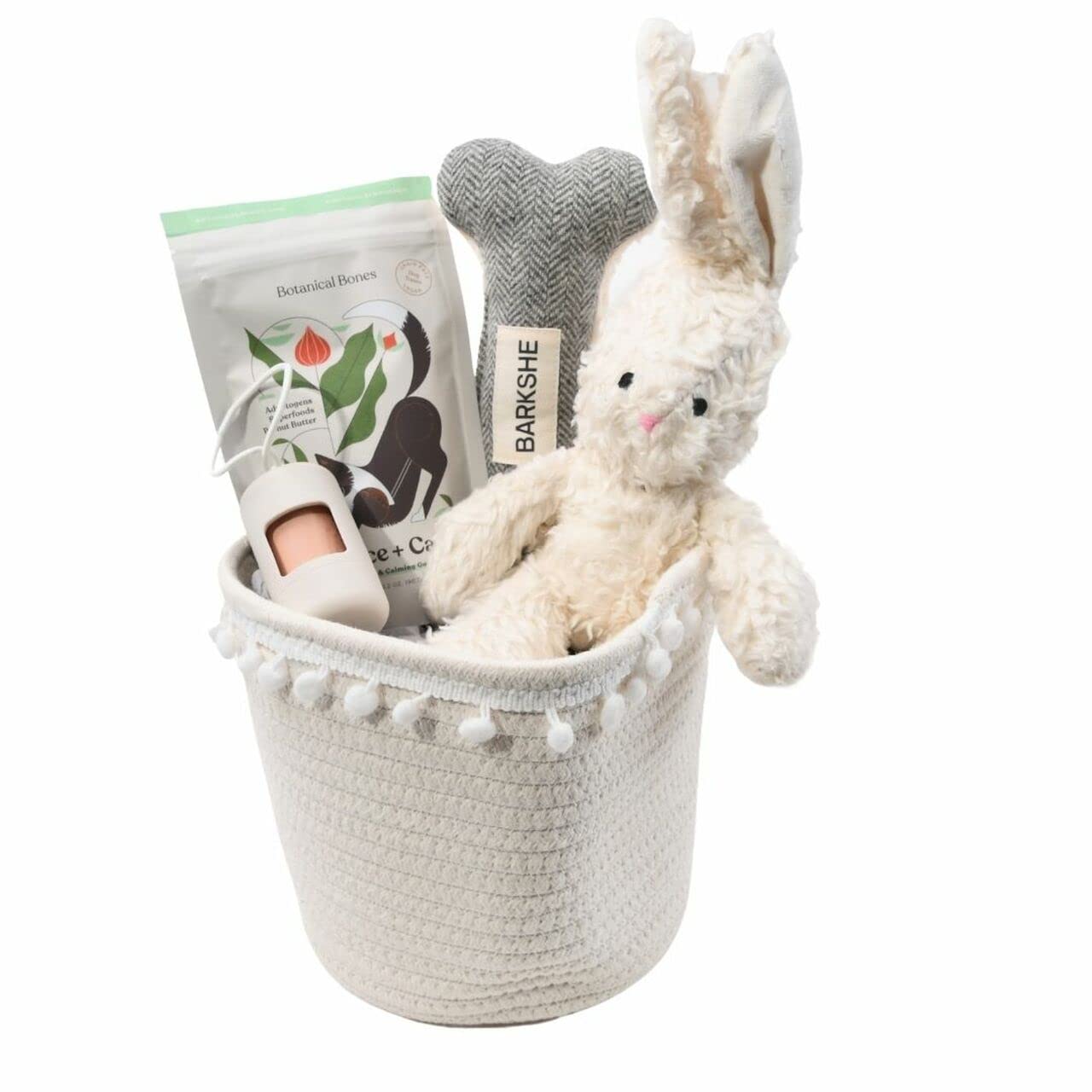 Premium All-Natural Dog Gift Basket for Dog Lovers - Essential Puppy Supplies & Toys Set - Perfect for New Puppy Owners, Housewarming, Birthday Gifts & Pet Adoption Celebrations