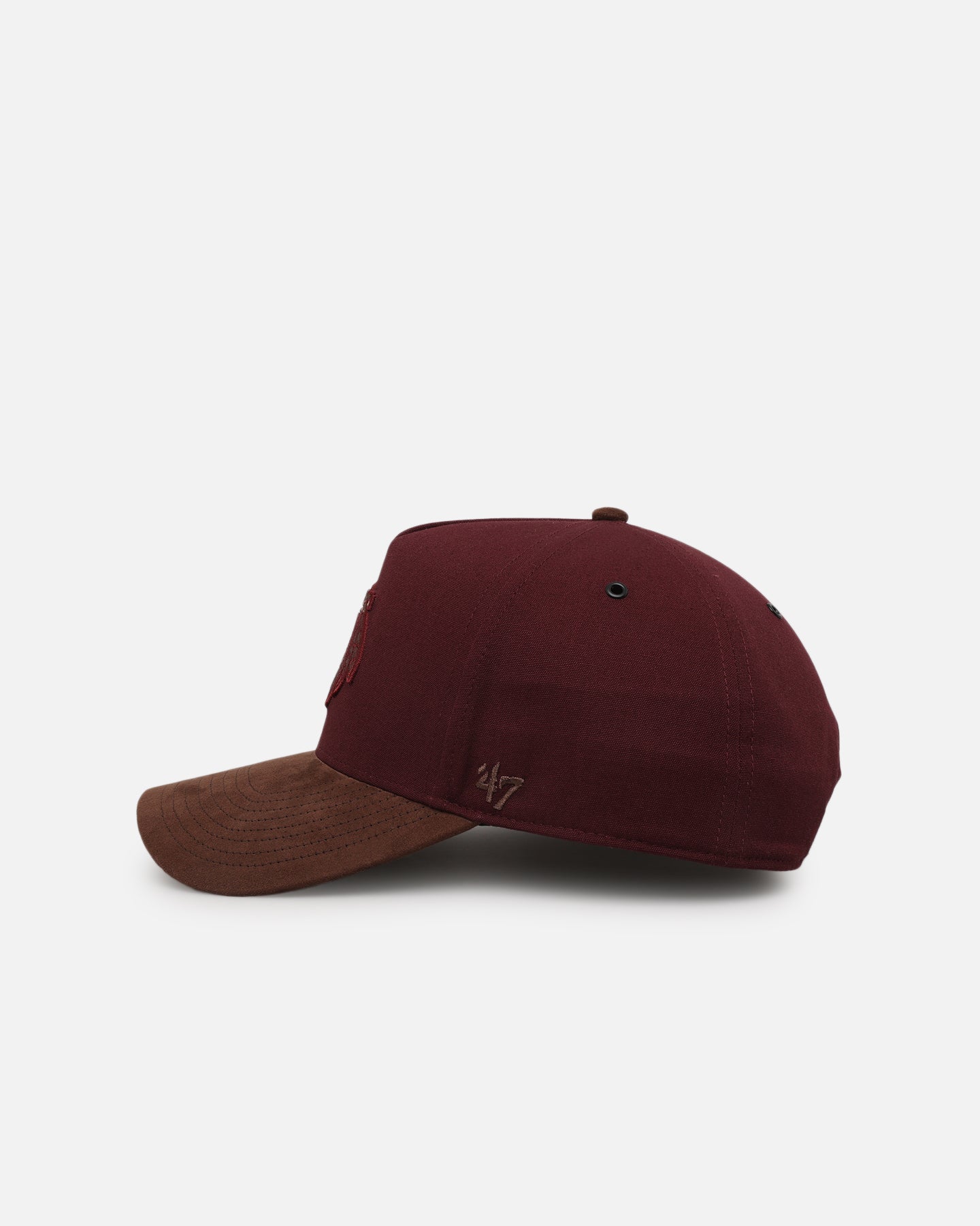 47 Brand Chicago Blackhawks 'Cherry Pie' Offside DT Snapback Cap - Dark Maroon Adjustable Hat for Men & Women - Perfect for Sports Games, Casual Wear, and Fan Collections