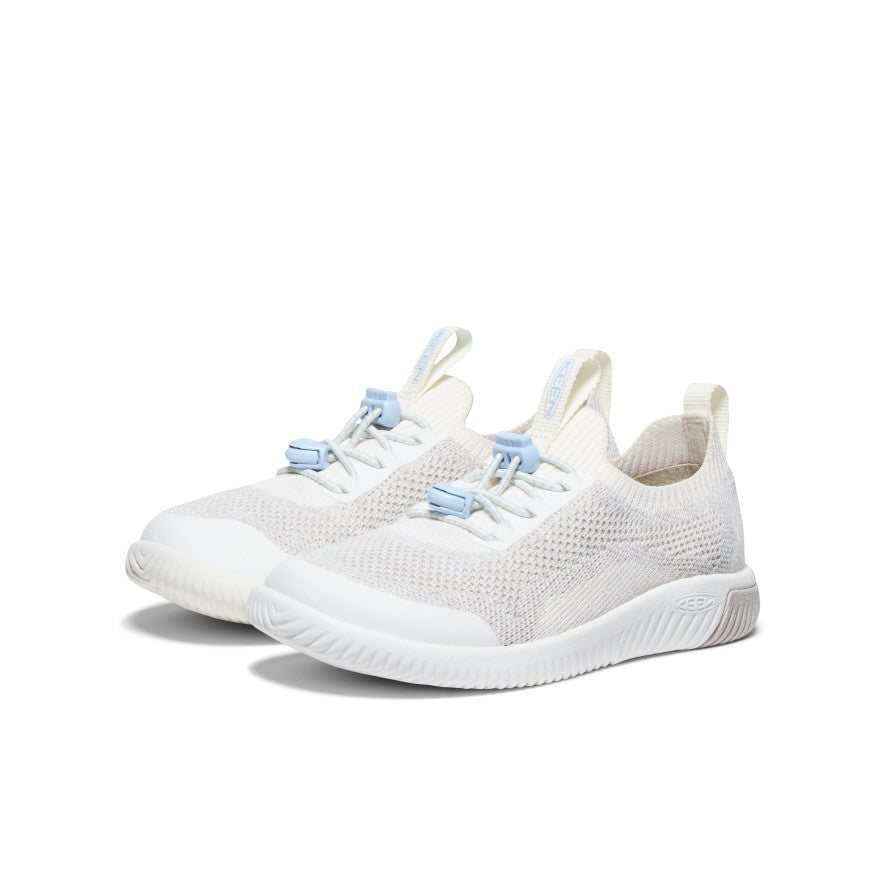KNX Knit Sneakers for Toddlers & Little Kids - Star White/Skyway | Lightweight & Comfortable for Playtime, School & Everyday Wear