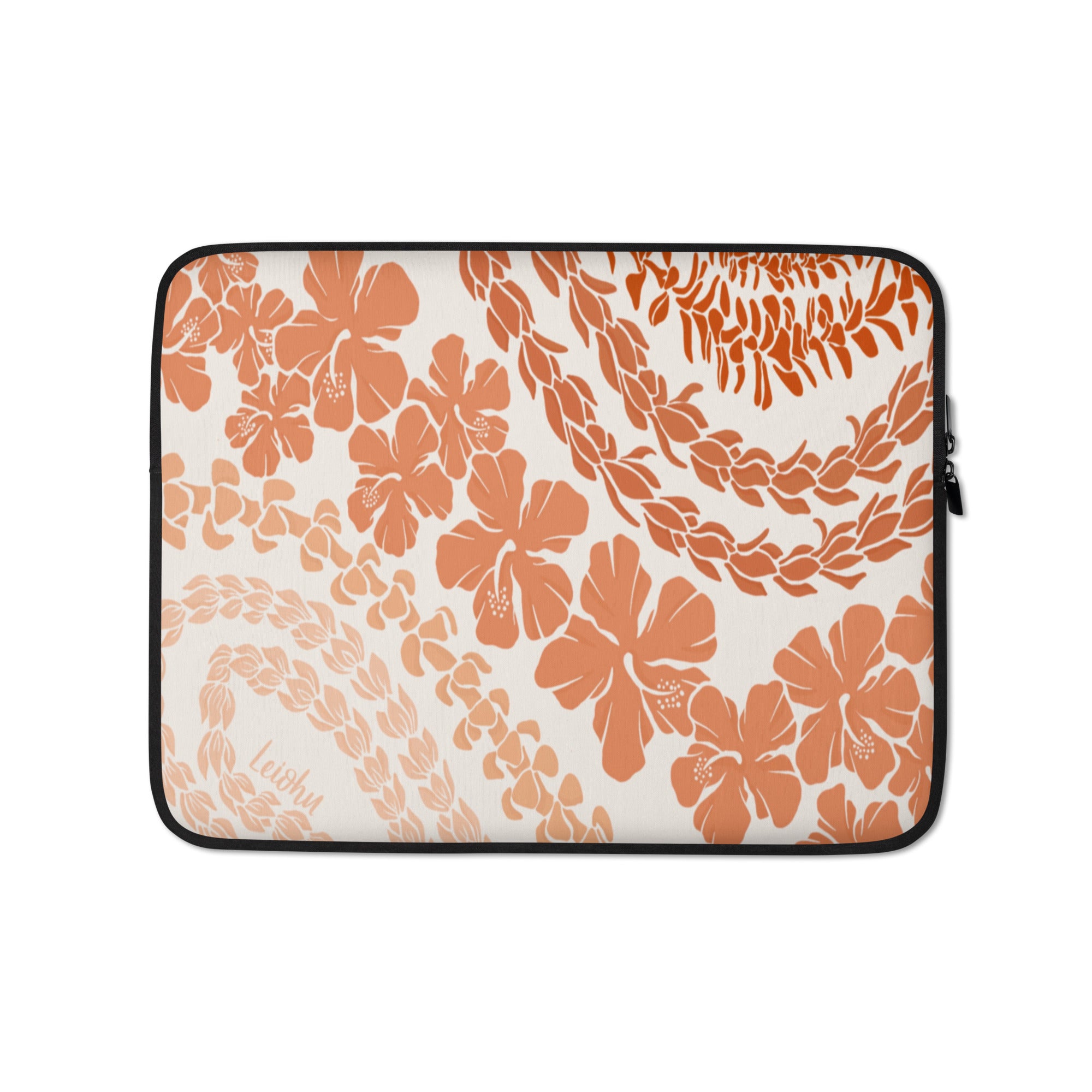 Stylish Groovy Lei Laptop Sleeve Case - Protective 13-15 Inch MacBook/Notebook Cover - Perfect for Work, Travel & School Accessories
