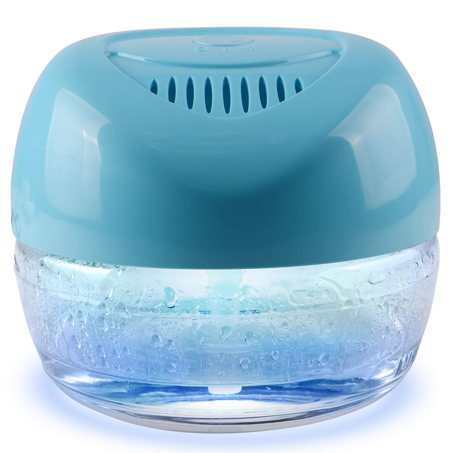 3-Pack Water-Based Air Purifier & Freshener with 7-Color LED Mood Light - Eliminates Odors, Humidifies & Purifies Air for Bedroom, Living Room, Office & Nursery