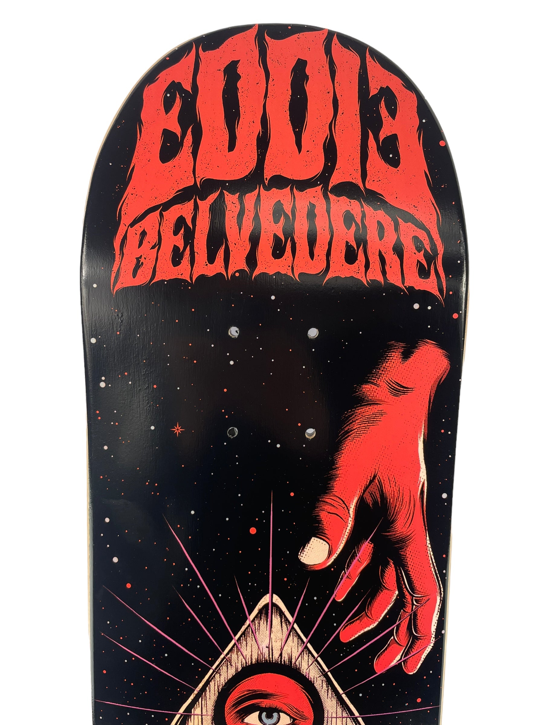 Eddie Belvedere Psychic Pro Deck by Death Skateboards - Choose Your Size - Perfect for Street Skating and Skate Park Tricks