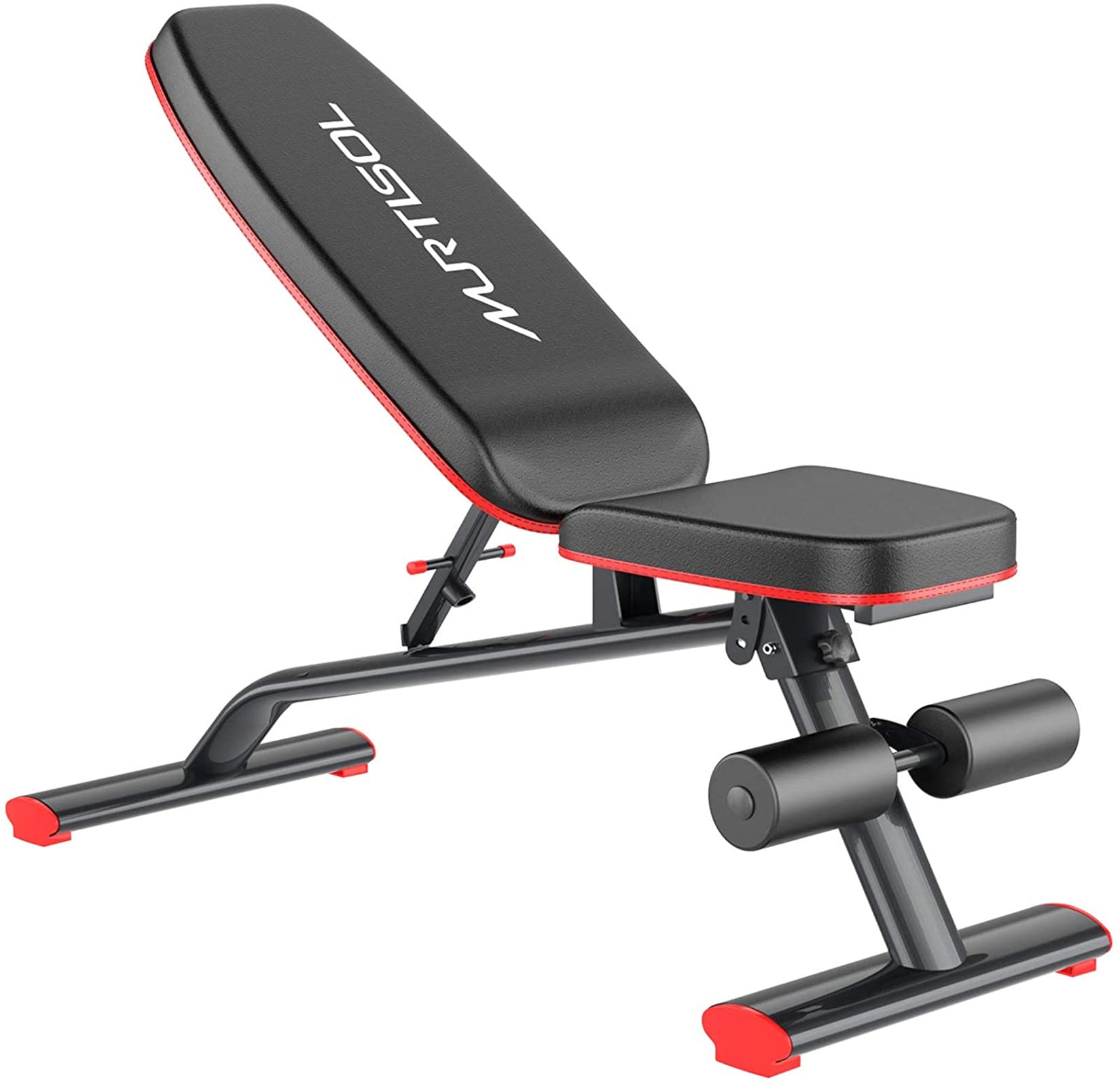 WiCCI Adjustable Weight Bench for Home Gym - Strength Training & Workout Equipment for Full Body Exercise - Perfect for Dumbbell Press, Sit-Ups & More