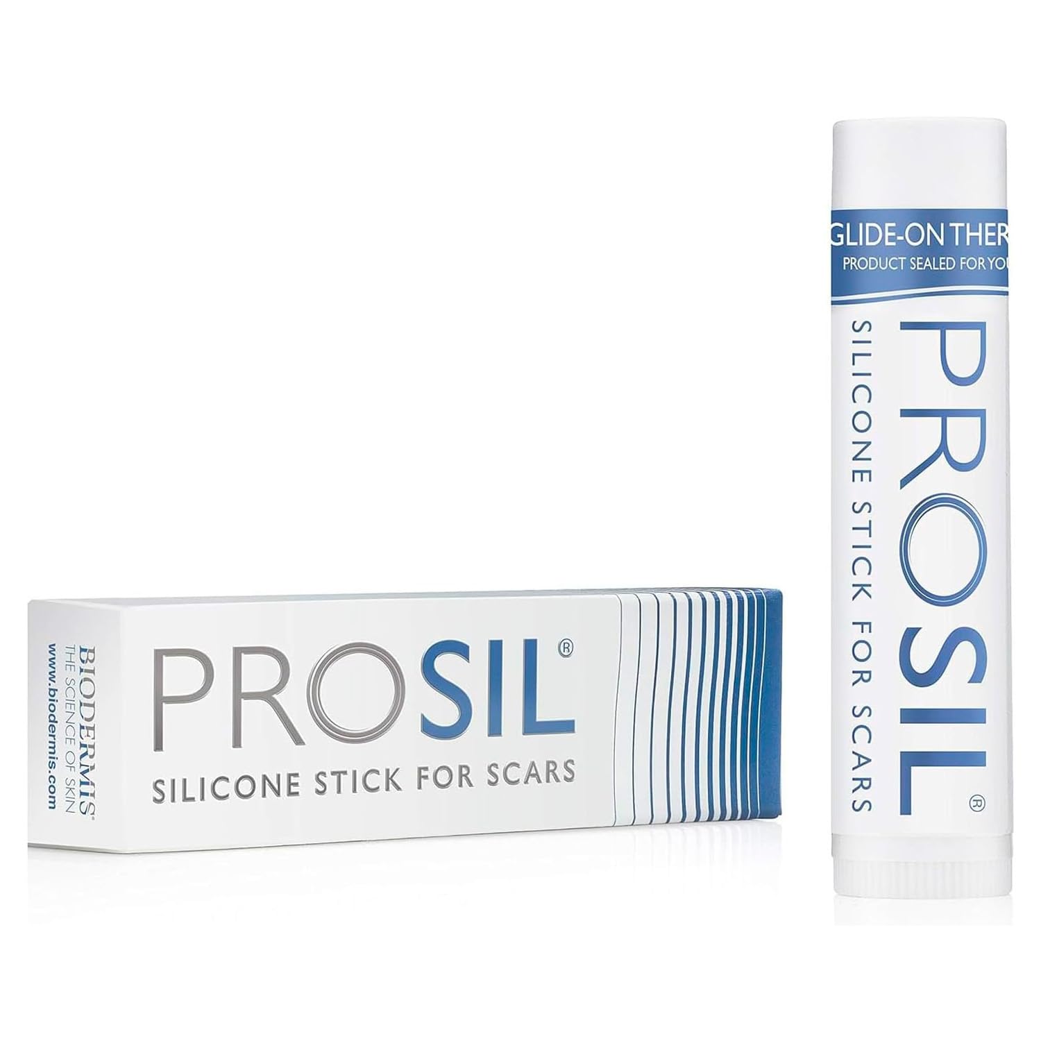 ProSIL Silicone Scar Stick - Effective Scar Treatment Gel for Surgical Scars, Acne, Burns & C-Sections | Safe for Kids, Men & Women | Medical-Grade Silicone Scar Therapy (17g) | Perfect for Post-Surgery Recovery & Daily Skin Care