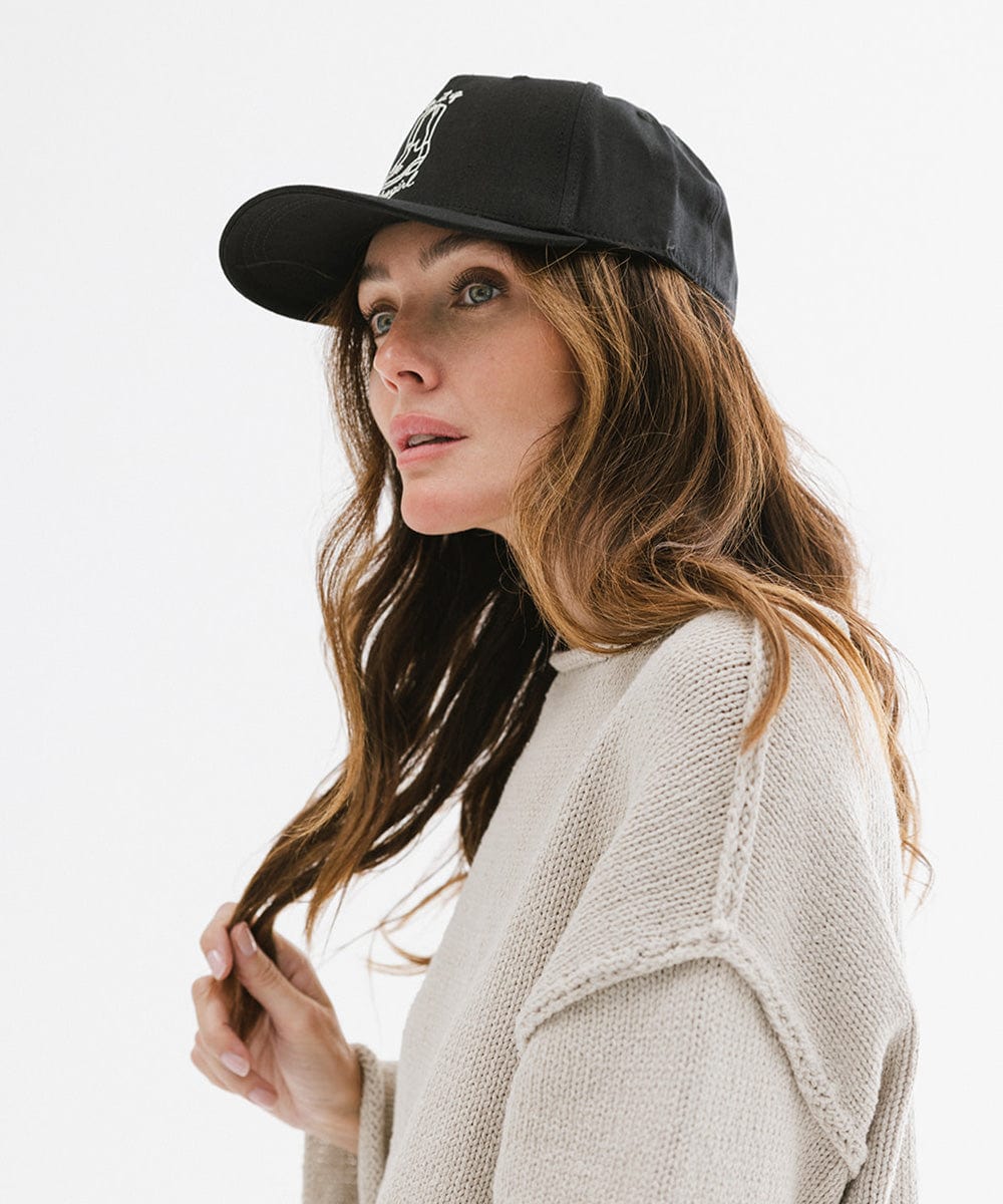 Keep It Up Cowgirl Canvas Trucker Hat - Stylish Western Cowgirl Hat for Women - Perfect for Rodeo, Country Music Festivals & Outdoor Adventures