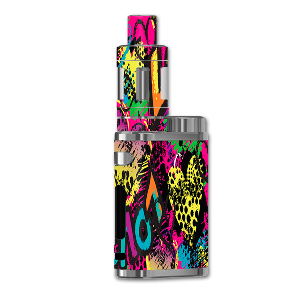 80's Love Pop Art Neon eLeaf iStick Pico 75W Vape Mod Skin - Retro Aesthetic Design for Vaping Enthusiasts | Perfect for Home Use, Parties & Collectors