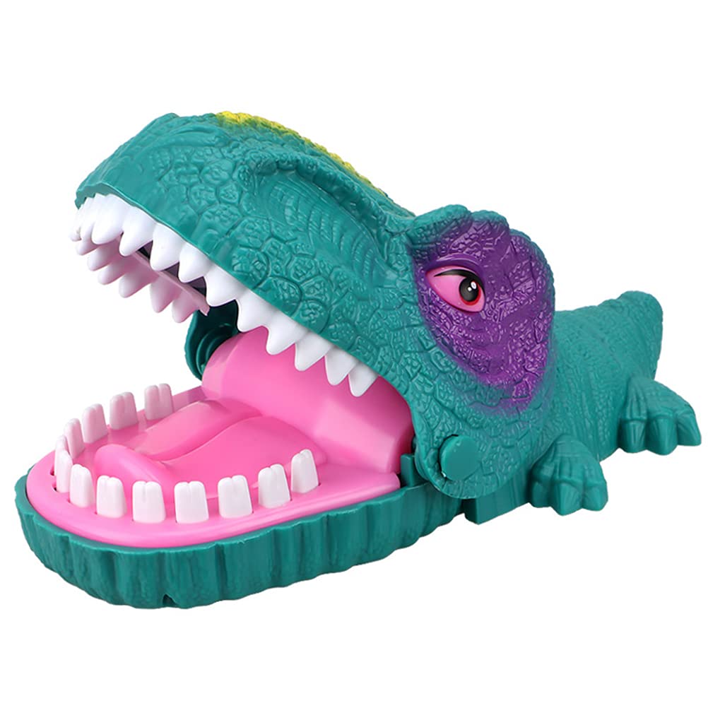 Shiker Dinosaur Teeth Toys for Kids - Interactive Biting Finger Game with Light & Sound Effects | Tricky Dinosaur Hand Bite Toy for Parent-Child Bonding | Perfect for Pretend Play, Birthday Gifts & Family Game Night