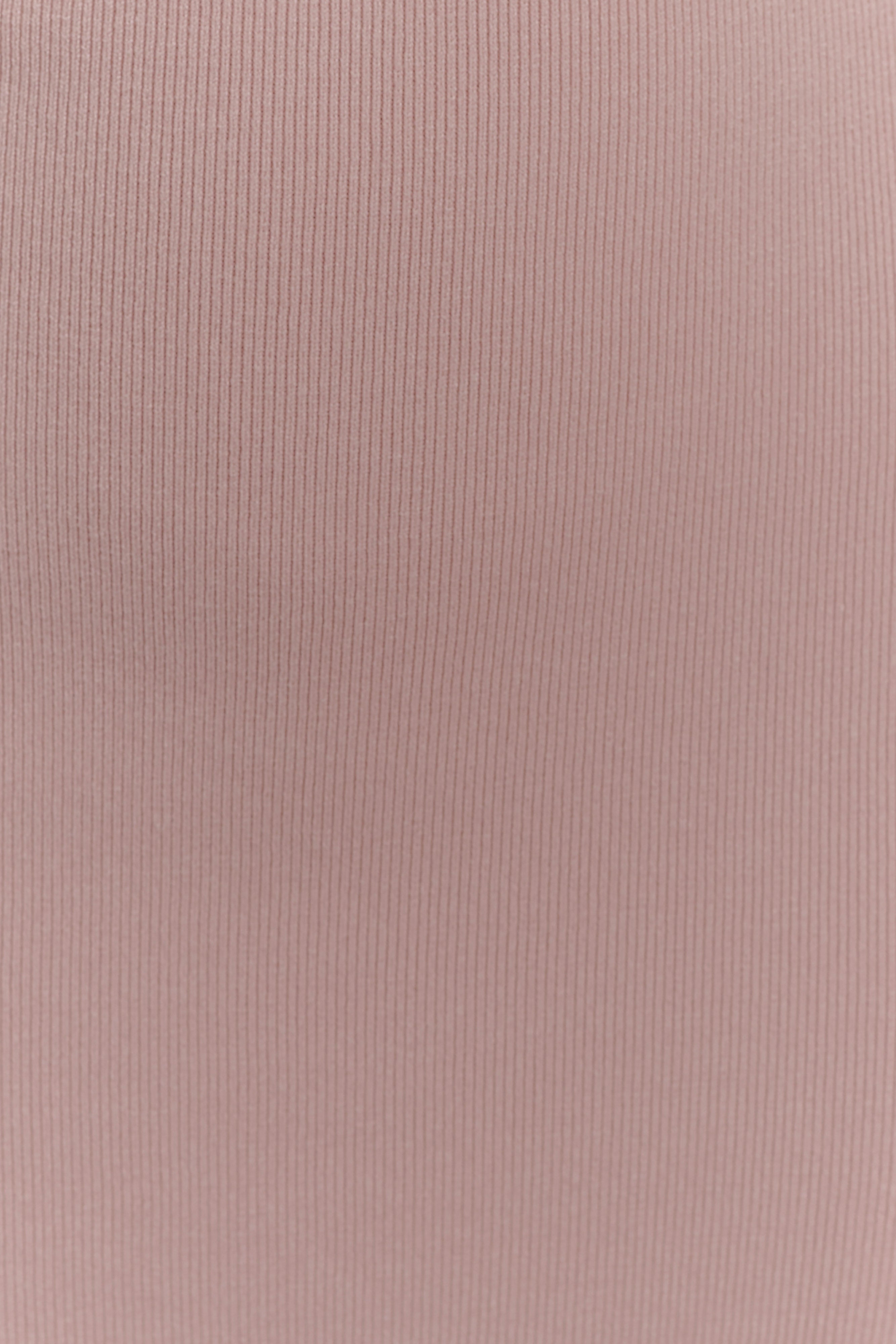 Darby Knit Scarf Maxi Dress in Pale Pink | Soft Stretchy Long Sleeve Wrap Dress for Women | Perfect for Fall Winter Layering, Date Nights & Office Wear