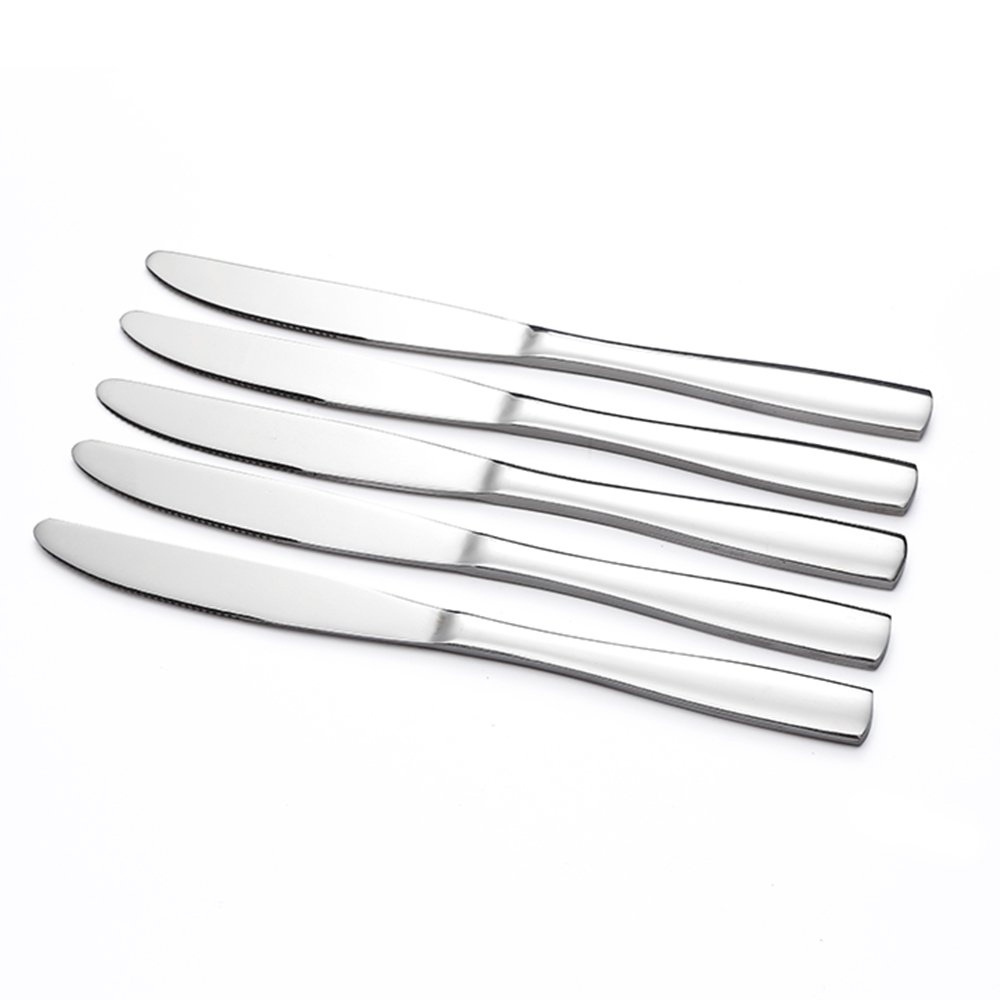 Premium 12-Piece Stainless Steel Dinner Knife Set - Rustproof & Durable Cutlery for Steak, Seafood & Everyday Dining - Elegant Tableware for Restaurants, Weddings & Home Entertaining