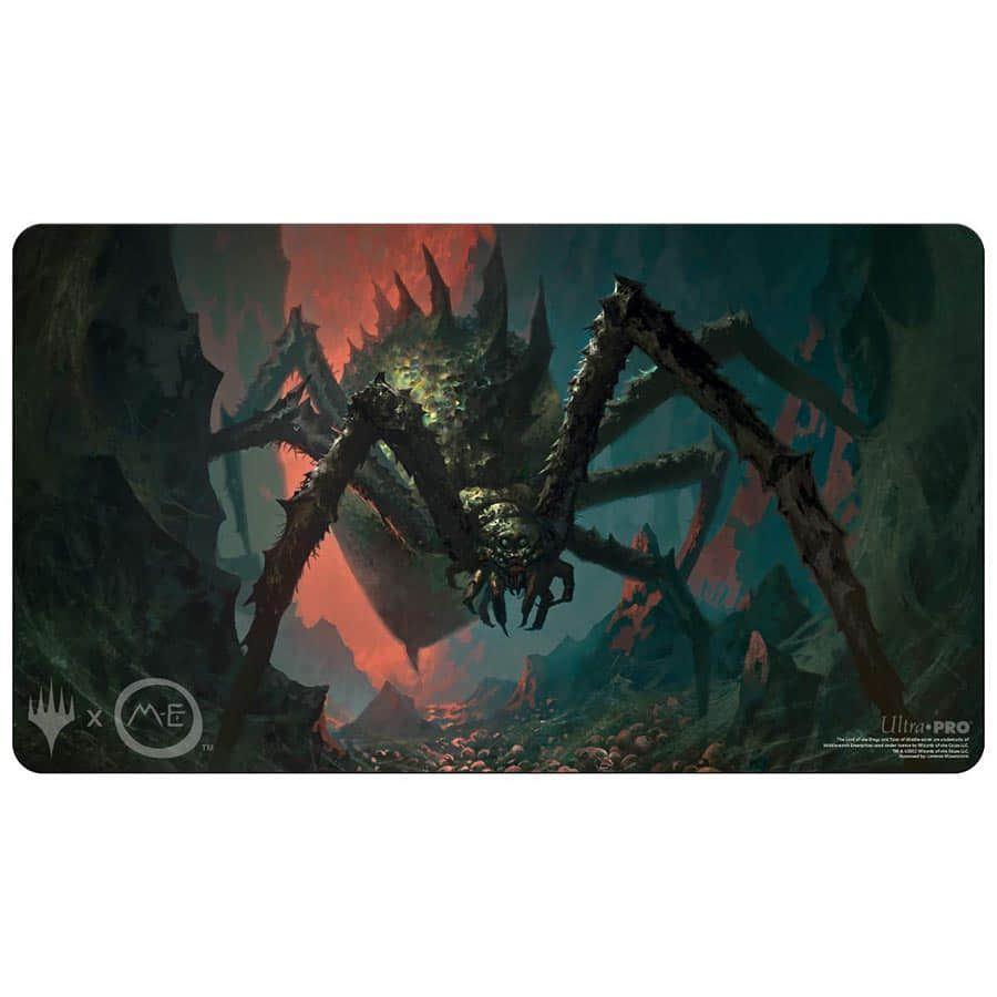 MTG Lord of the Rings Shelob Premium Playmat - Official Magic: The Gathering Accessory for Card Game Enthusiasts | Perfect for Game Nights & Tournaments