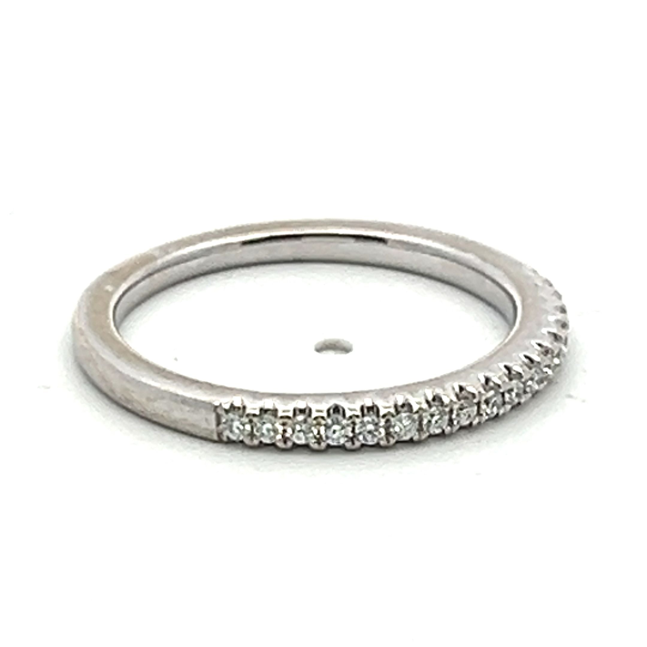 0.15 Carat Round Brilliant G SI2 Diamond Engagement Ring in 14K White Gold - Perfect for Proposals, Anniversaries & Wedding Bands