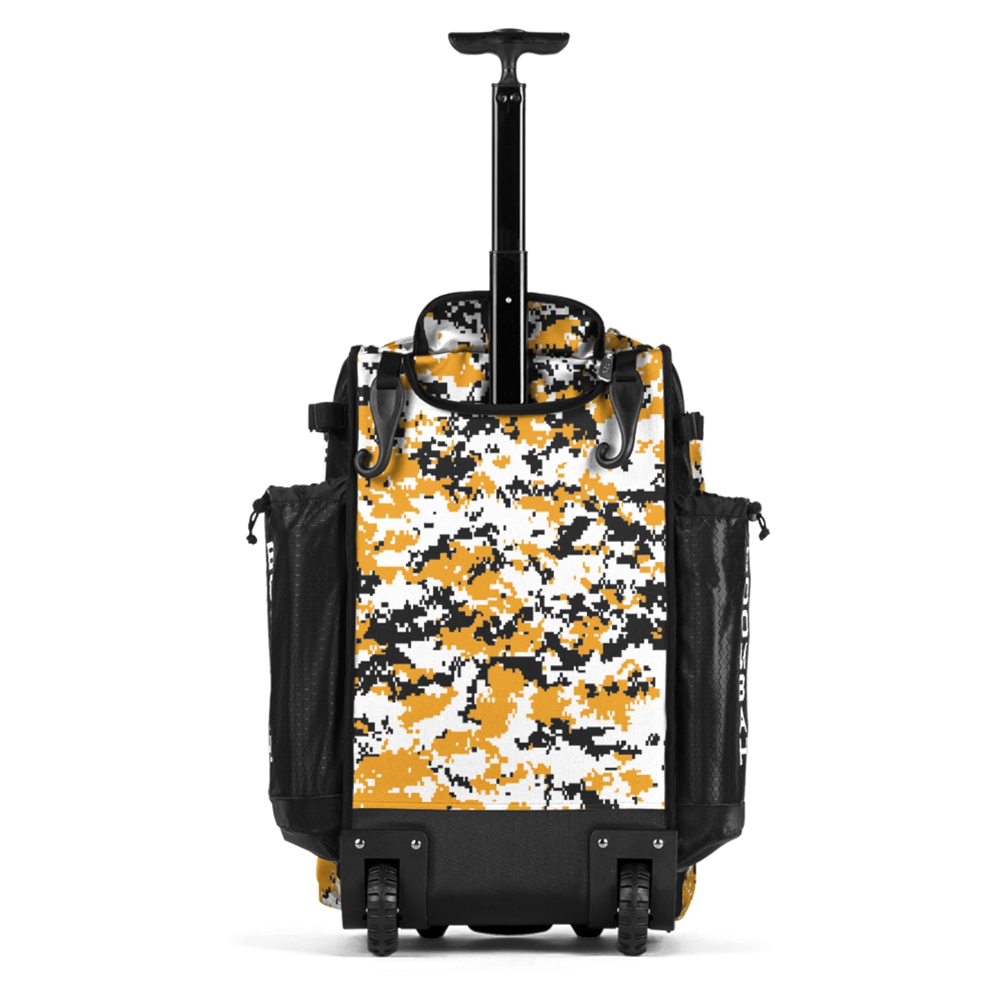 Boombah Rolling Catchers Superpack Baseball/Softball Gear Bag with Telescopic Handle - 23.5