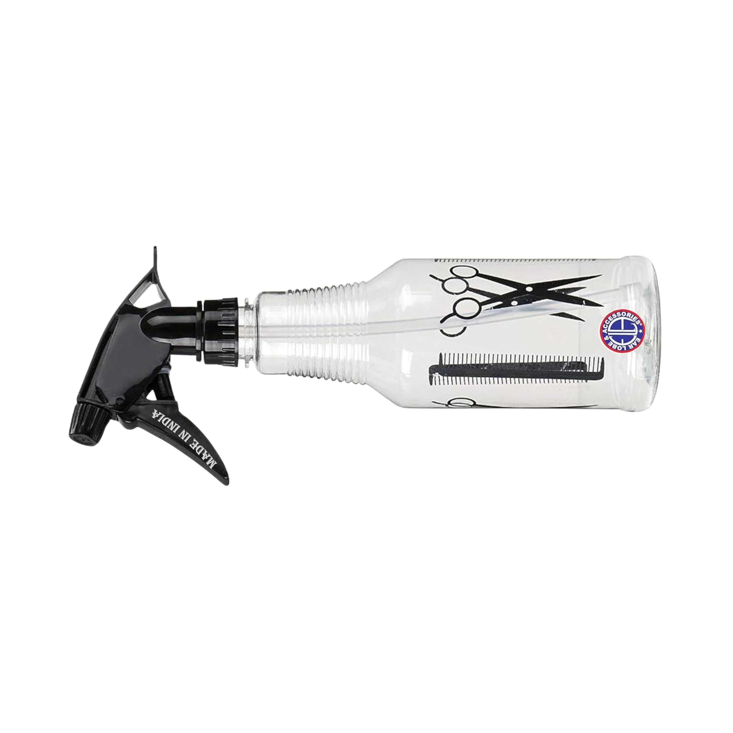 Professional Hair Spray Bottle 450ml - Fine Mist Sprayer for Styling & Hydration - Personal & Salon Use - Durable Plastic Bottle - Pack of 1 - Perfect for Hair Salons, Home Styling & Travel