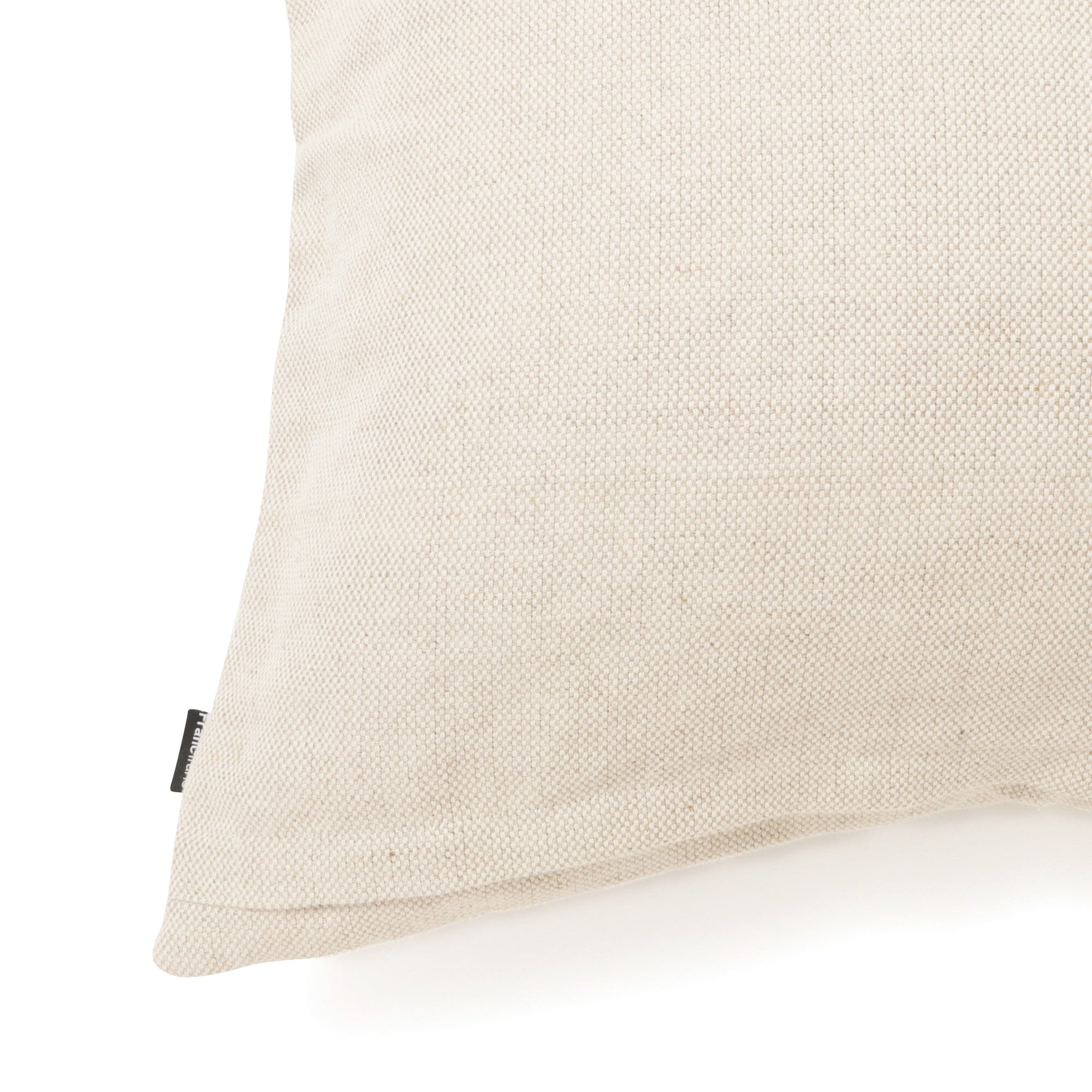 Embroidered Flower Cushion Cover 45x45cm Natural Cotton - Perfect for Sofa, Bedroom Decor and Home Styling