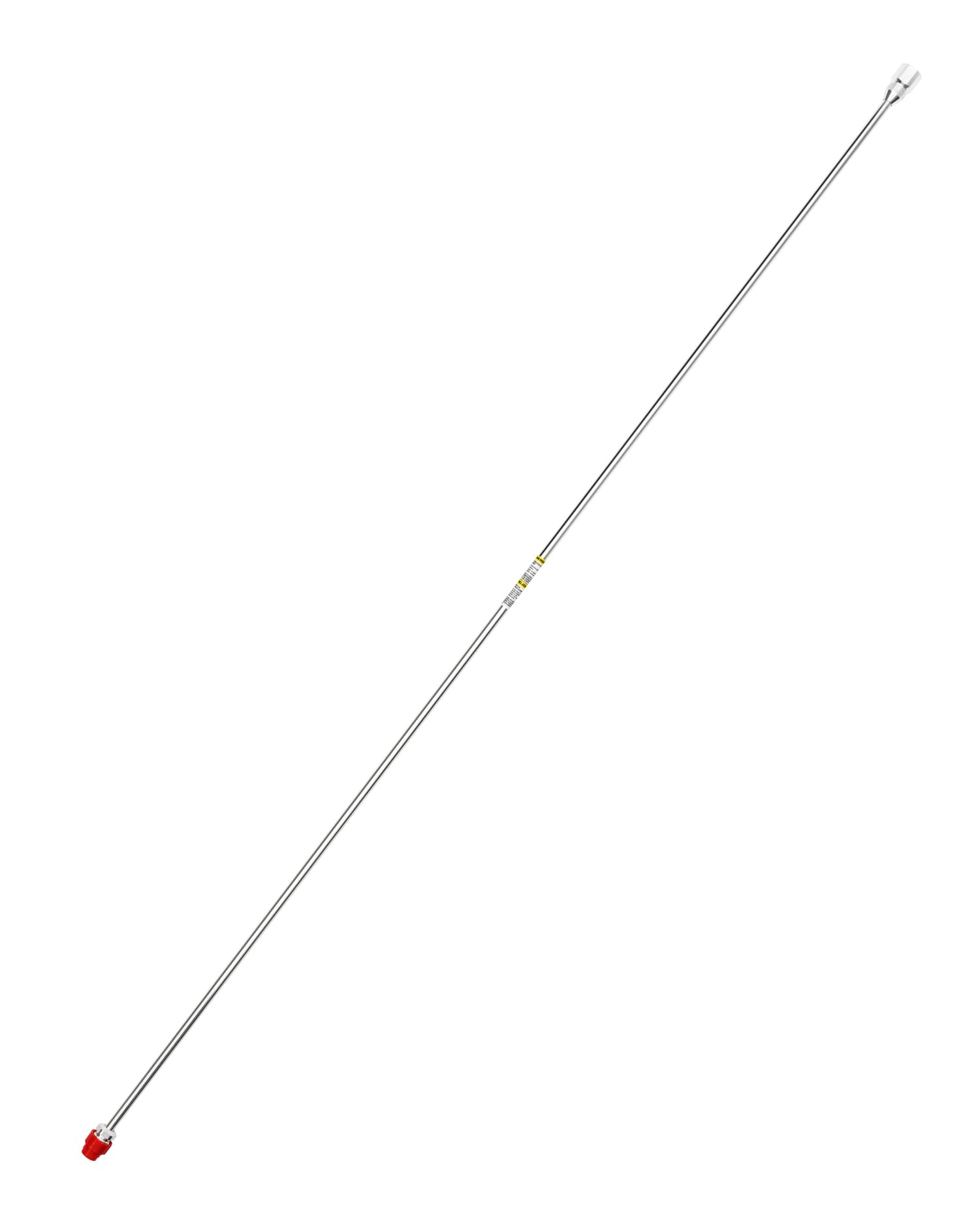 InoKraft 40 Inch (100cm) Airless Sprayer Tip Extension Rod - Universal Replacement for Airless Paint Spray Guns - Durable Silver Extension Pole for Professional Painting & DIY Projects - Perfect for Walls, Ceilings & Hard-to-Reach Areas