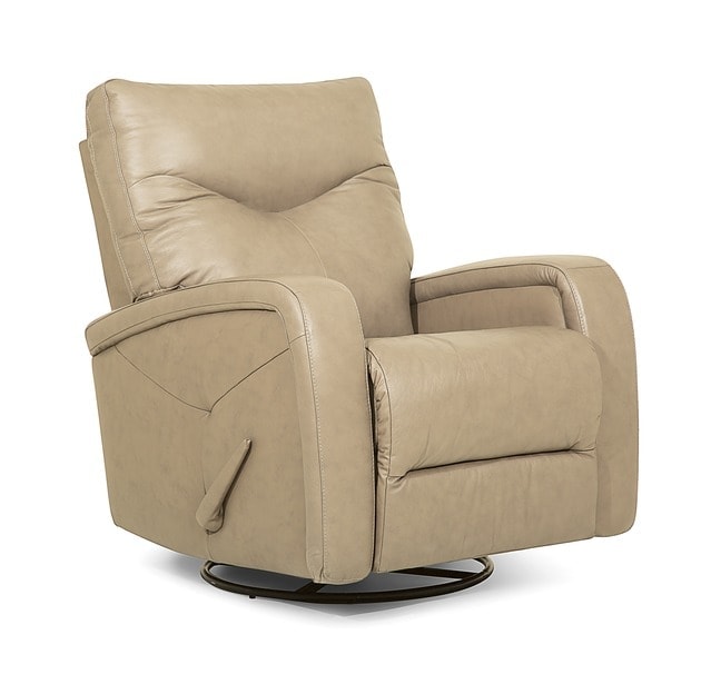 Palliser Torrington Reclining Chair - Comfortable Leather Recliner with Power Headrest & Lumbar Support for Living Room, Home Theater, and Office Relaxation