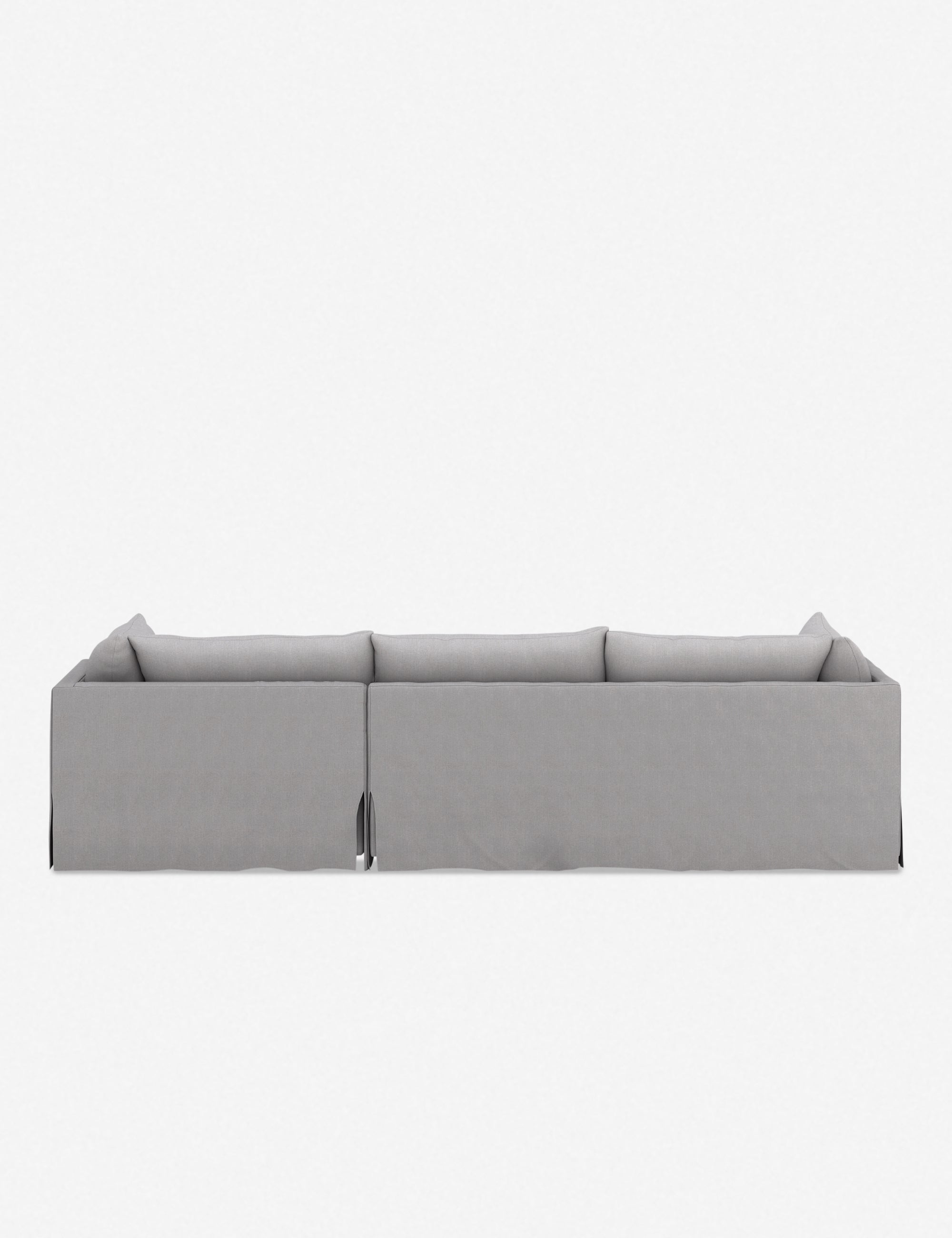 Arlen Sectional Sofa - Modern L-Shaped Couch with Reversible Chaise, Soft Fabric Upholstery for Living Room, Family Room & Home Theater Comfort