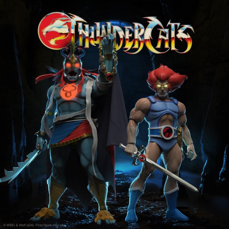 Mumm Ra (LED Eyes) ThunderCats ULTIMATES! 7-Inch Collectible Action Figure with Light-Up Feature - Perfect for Display, Toy Photography, and ThunderCats Fans Collection