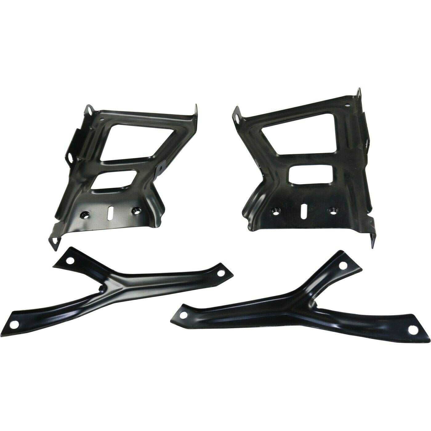BYEHAV Bumper Bracket Set - Rear Left & Right Side Compatible with 68049744AA CH1165104 14916714 | Durable Replacement for Car Bumper Repair & Protection
