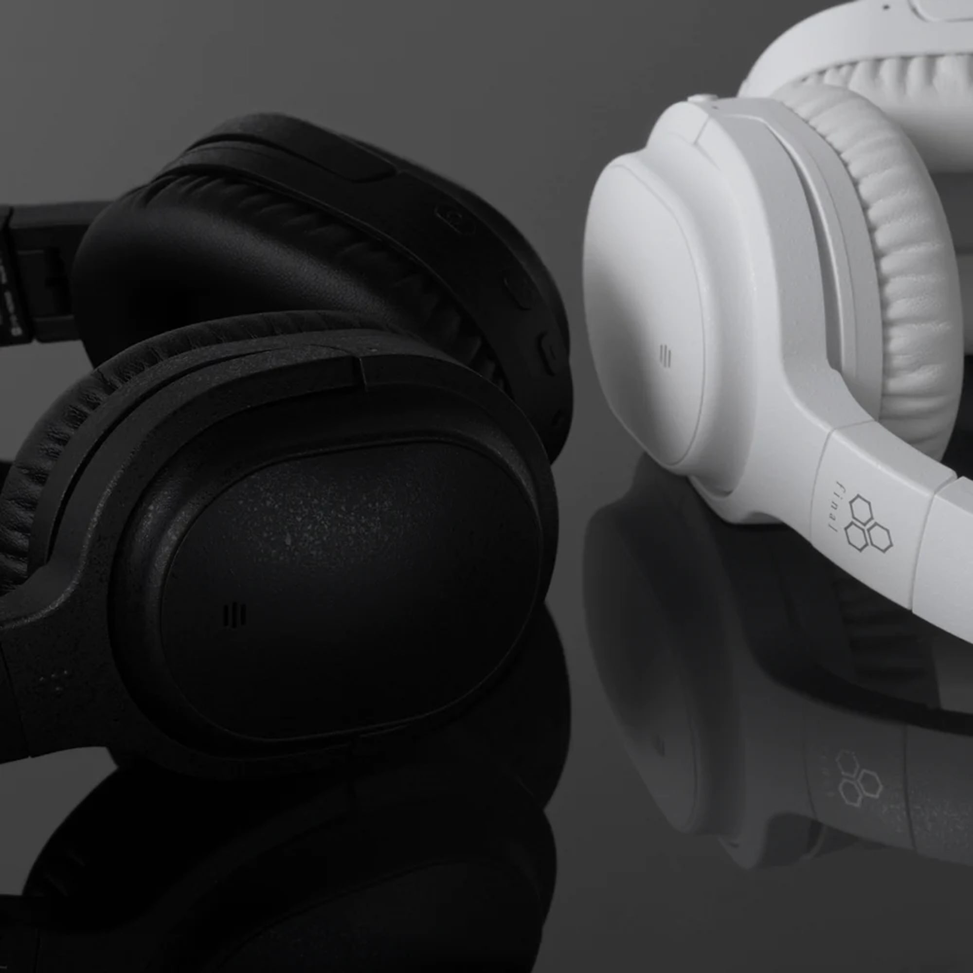 Final Audio UX3000 Wireless Noise Cancelling Headphones - Bluetooth Over-Ear Headset with Hi-Res Audio & 35H Battery for Travel, Work & Gaming
