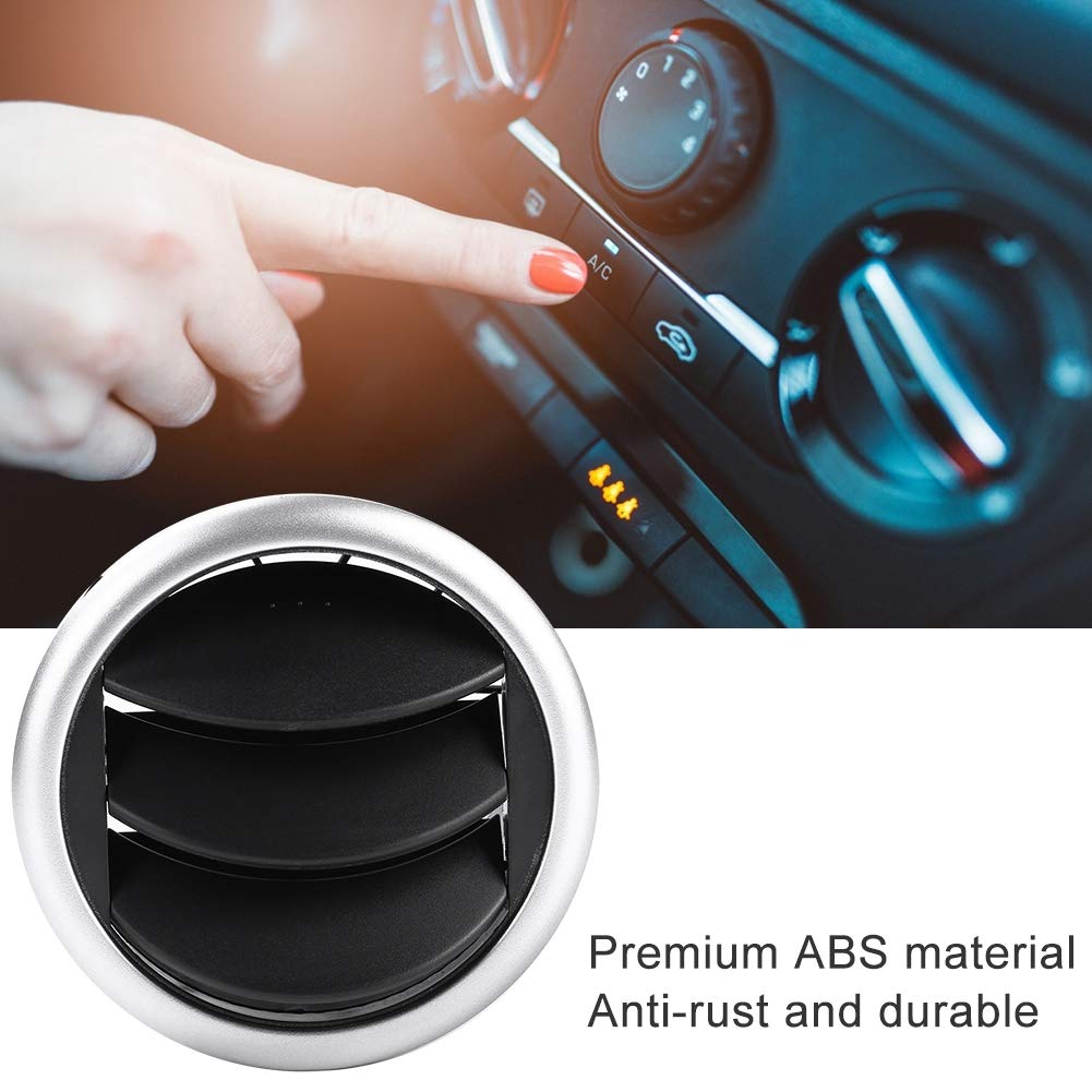Universal Car AC Vent Deflector - Compatible with Suzuki SX4 & Swift 2005-2013 Models - Adjustable Airflow Dashboard Vent Outlet for Precise Cooling - Perfect for Summer Driving & Long Road Trips