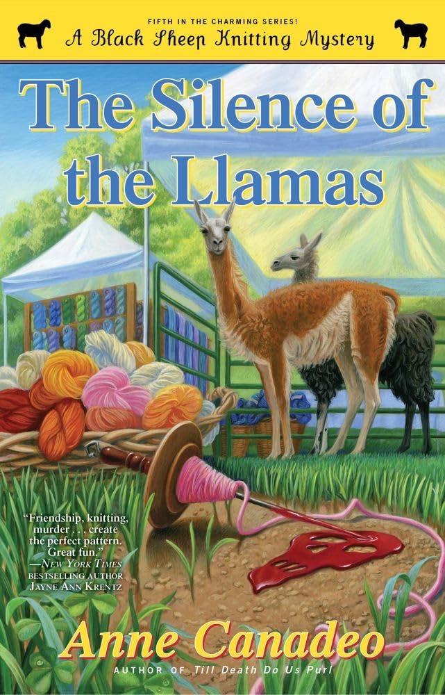 The Silence of the Llamas - A Black Sheep Knitting Mystery Book | Cozy Mystery Novel for Knitting Enthusiasts | Perfect for Book Clubs & Relaxing Evenings