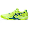 ASICS Women's Solution Speed FF 2 Tennis Shoes - Hazard Green/Blue | Lightweight Performance Court Shoes for Women | Perfect for Competitive Matches & Training Sessions