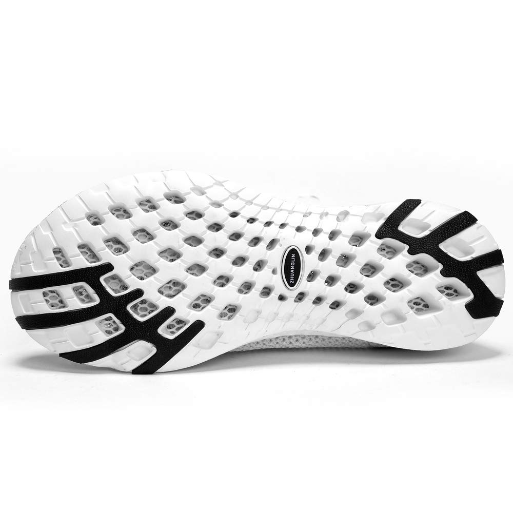 Men's Quick Drying Aqua Water Shoes - Lightweight Swim Shoes for Beach, Pool & Water Sports | Non-Slip Barefoot Water Shoes for Men