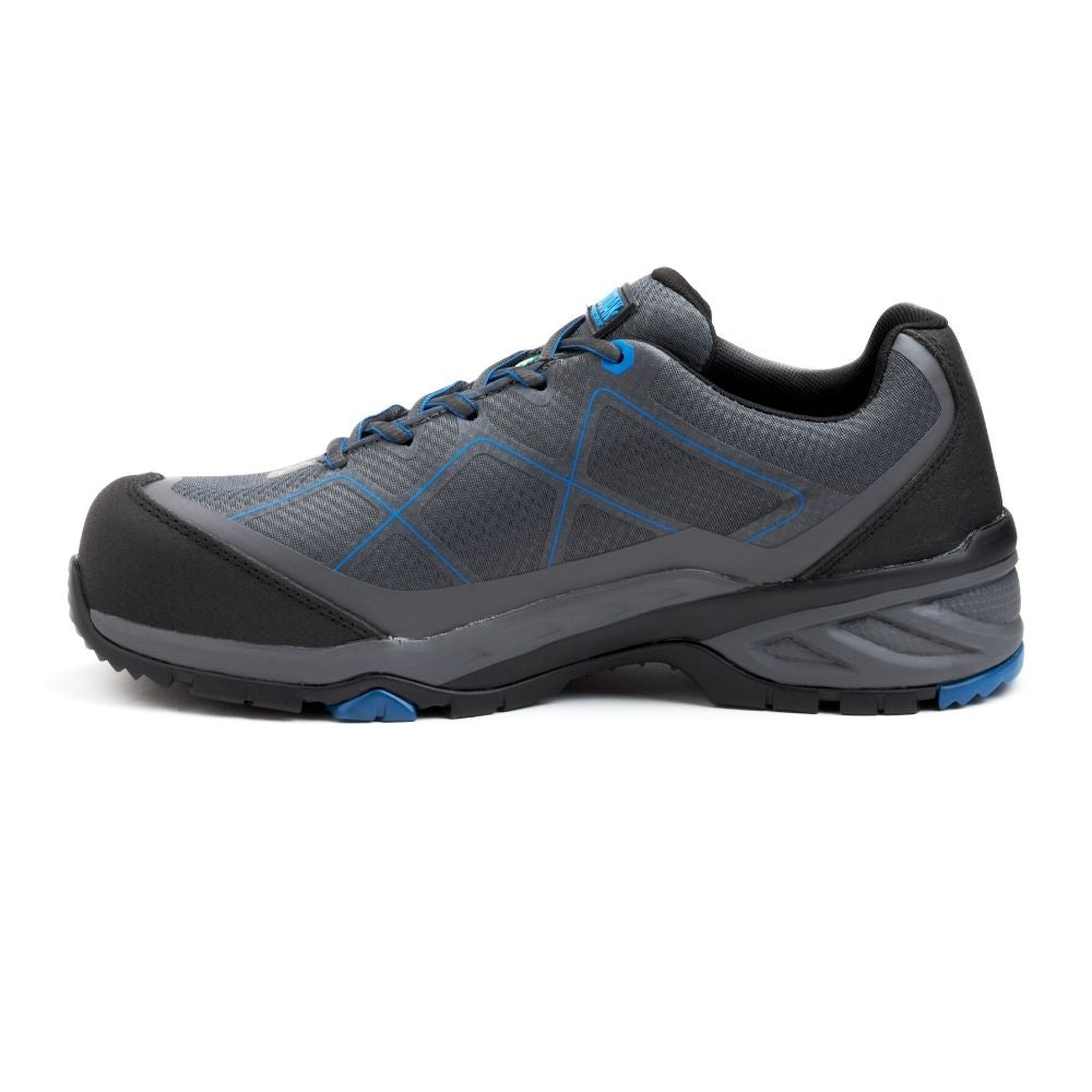Kodiak Swift Trail Men's Composite Toe Athletic Work Shoes - Lightweight Safety Boots for Construction & Hiking (Grey/Blue, KD0A4TCUGYX) - Perfect for Outdoor Work & Adventure Activities