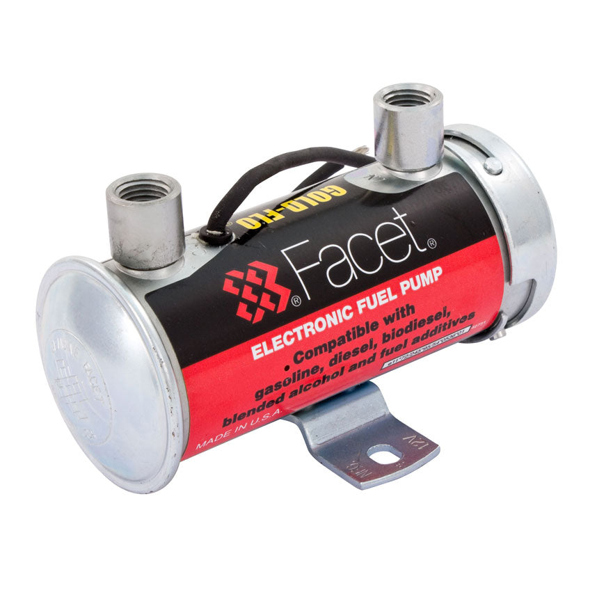 Facet Red Top Fuel Pump - High Performance Electric Fuel Pump for Cars, Trucks & Marine - Durable & Reliable Replacement for OEM Parts - Perfect for Racing, Off-Road & Daily Driving