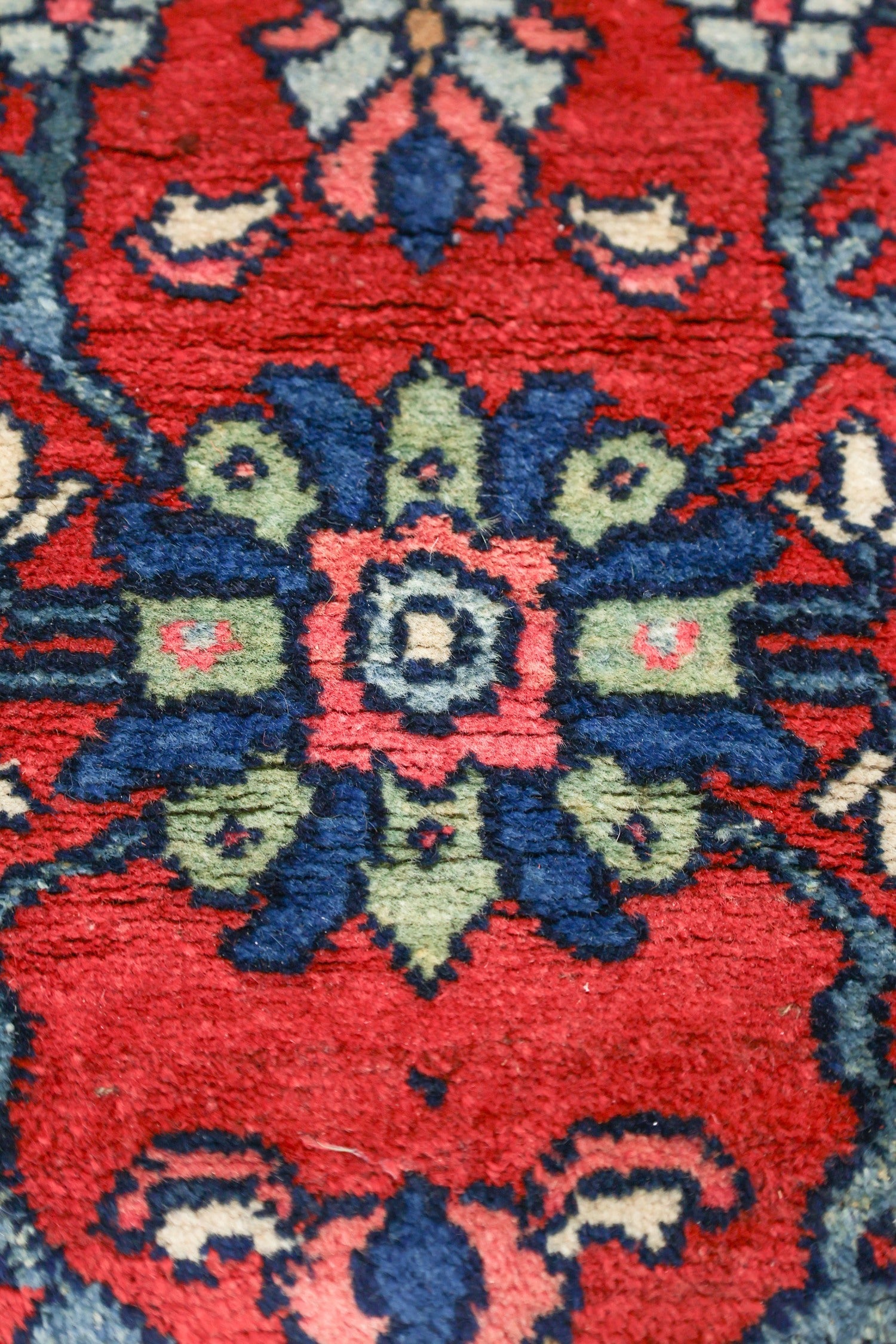 Antique Bijar Handwoven Tribal Rug - Traditional Persian Carpet JF8748 for Living Room, Bedroom & Home Decor