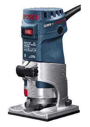 Bosch GMR1 Mini Router with Rugged Metal Base - 220-240V Compact Woodworking Tool for Precision Edging & Trimming | Ideal for DIY Projects & Professional Carpentry