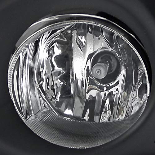 Scion tC Fog Lights Replacement Kit - Clear Driving Bumper Lamps with Bulbs & Switch for 2011-2013 Models | Perfect for Night Driving & Enhanced Road Visibility