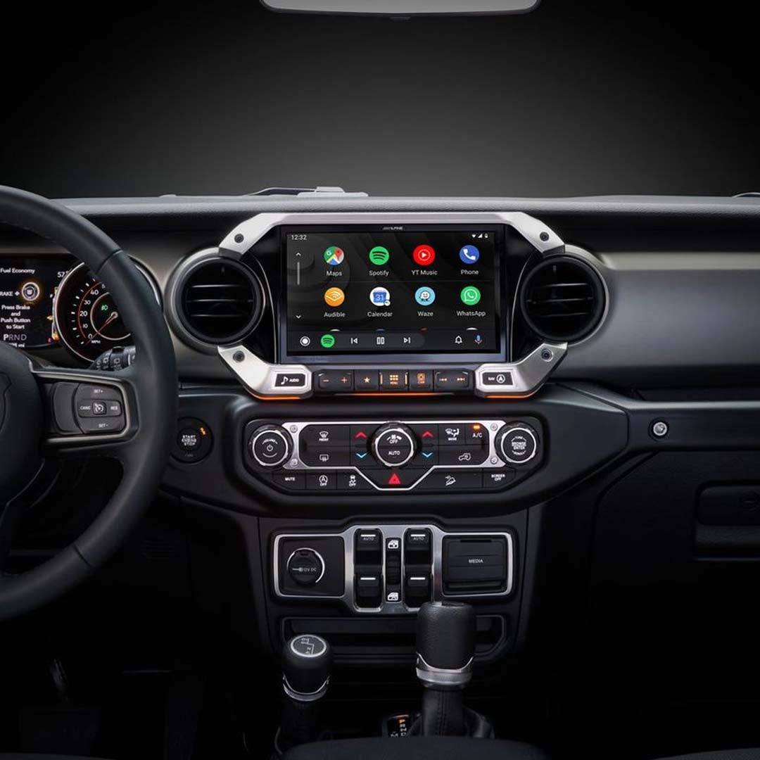 Alpine X409 WRA JL 9-Inch Weatherproof Off-Road GPS Navigation System for Jeep Wrangler (2018) - Perfect for Off-Roading, Camping & Outdoor Adventures