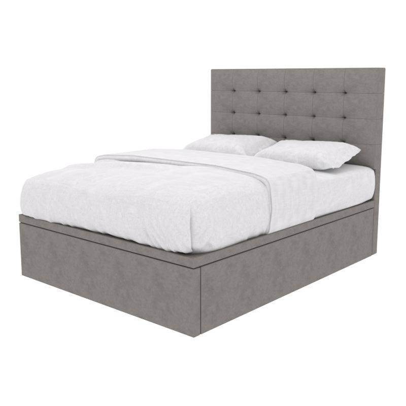 Edith Fabric Storage Bed with Underbed Drawers - Space-Saving Bed Frame with Hidden Storage for Small Bedrooms, Dorms & Apartments