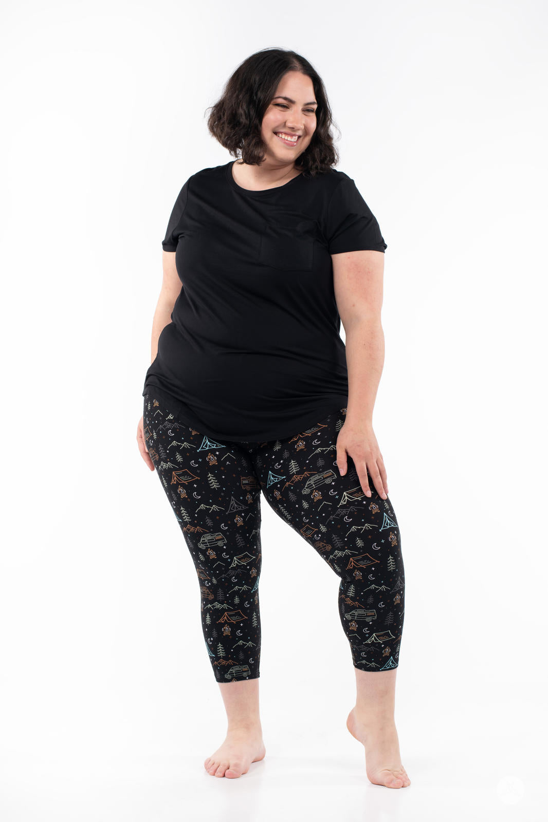Into The Woods Crops - Stylish Women's Casual Tops for Outdoor Adventures & Everyday Wear