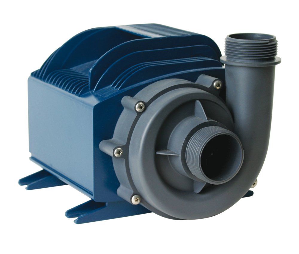 Lifegard Quiet One 2040 GPH Pond & Water Garden Pump - High Efficiency, Ultra Quiet Submersible Pump for Ponds, Fountains, and Hydroponics