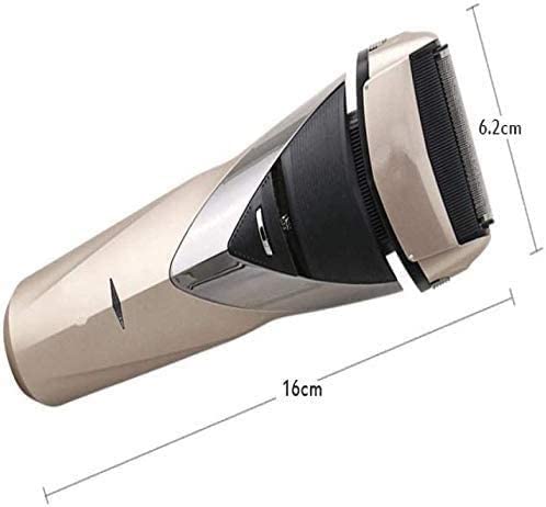 Best Electric Shaver for Men - Rechargeable Wet/Dry Razor with Fast Charging | Portable & Compact Design | Perfect for Travel, Gym & Daily Shaving