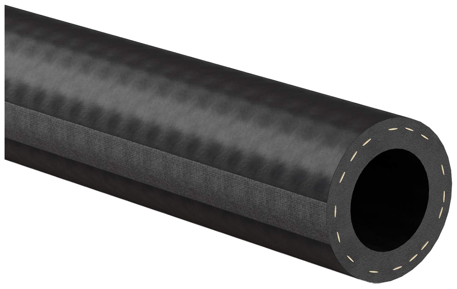 ACDelco Professional 30126 50ft Bulk Reel - 1 Inch Straight Multi-Purpose Hose for Water, Air & Chemical Transfer - Ideal for Industrial, Agricultural & Home Use