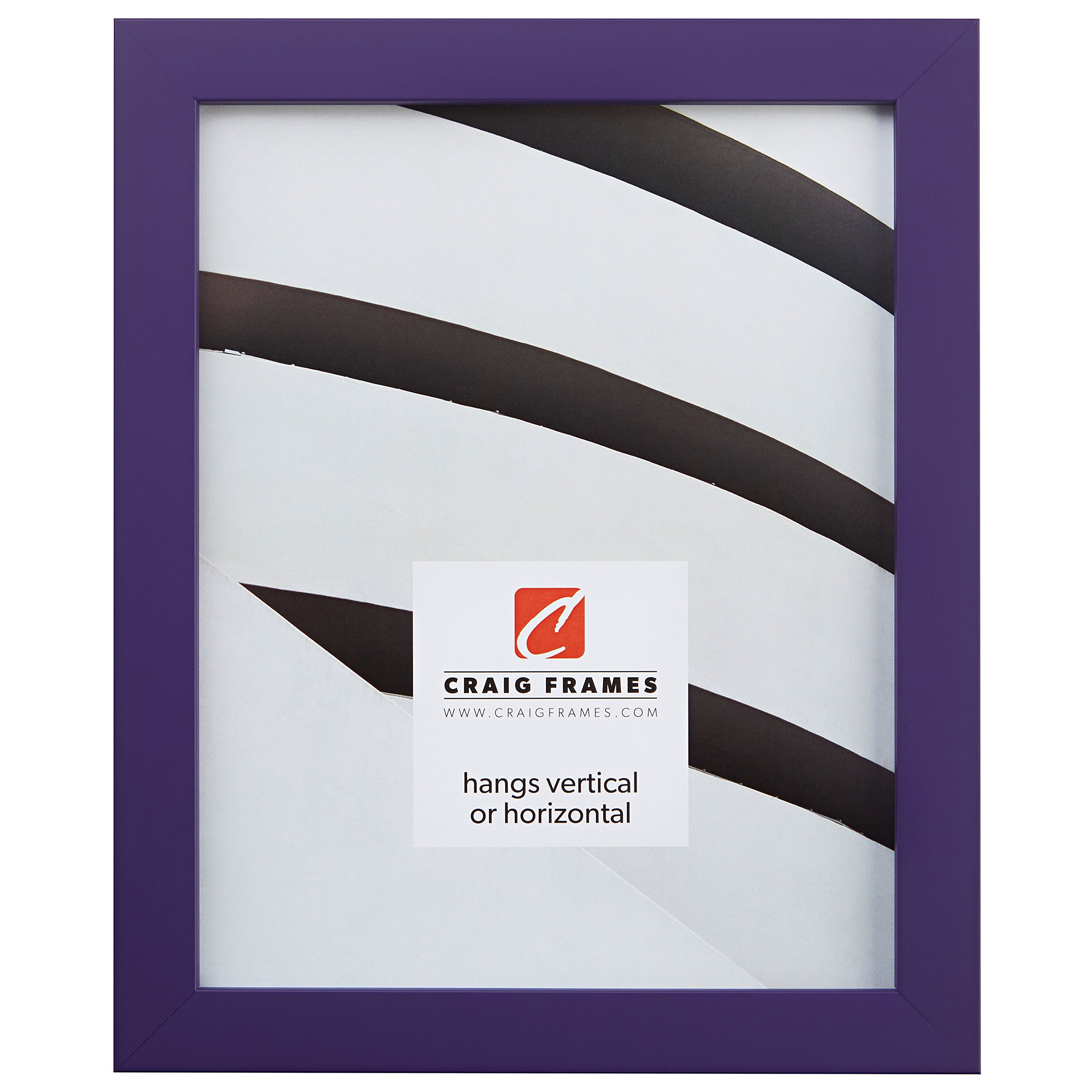 Craig Frames Confetti 11x14 Purple Picture Frame for Home Decor