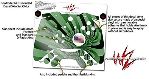 Camo Vinyl Skin Wrap for XBOX One Elite Controller - Gaming Protection