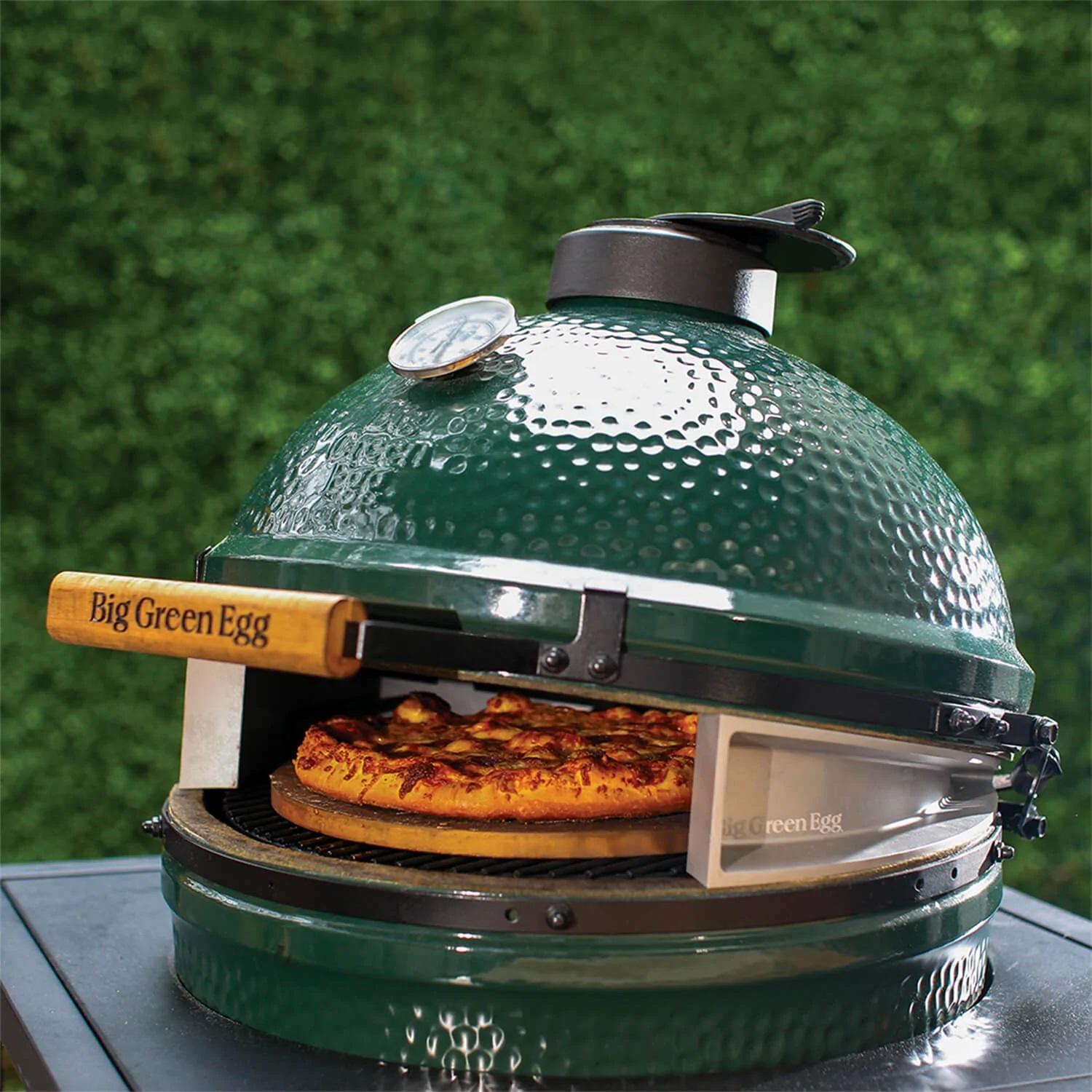 Big Green Egg Pizza Oven Wedges for Large Egg 128027 - Premium Grill Accessories for Outdoor Cooking & Backyard BBQs