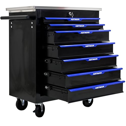 7 Drawers-blue