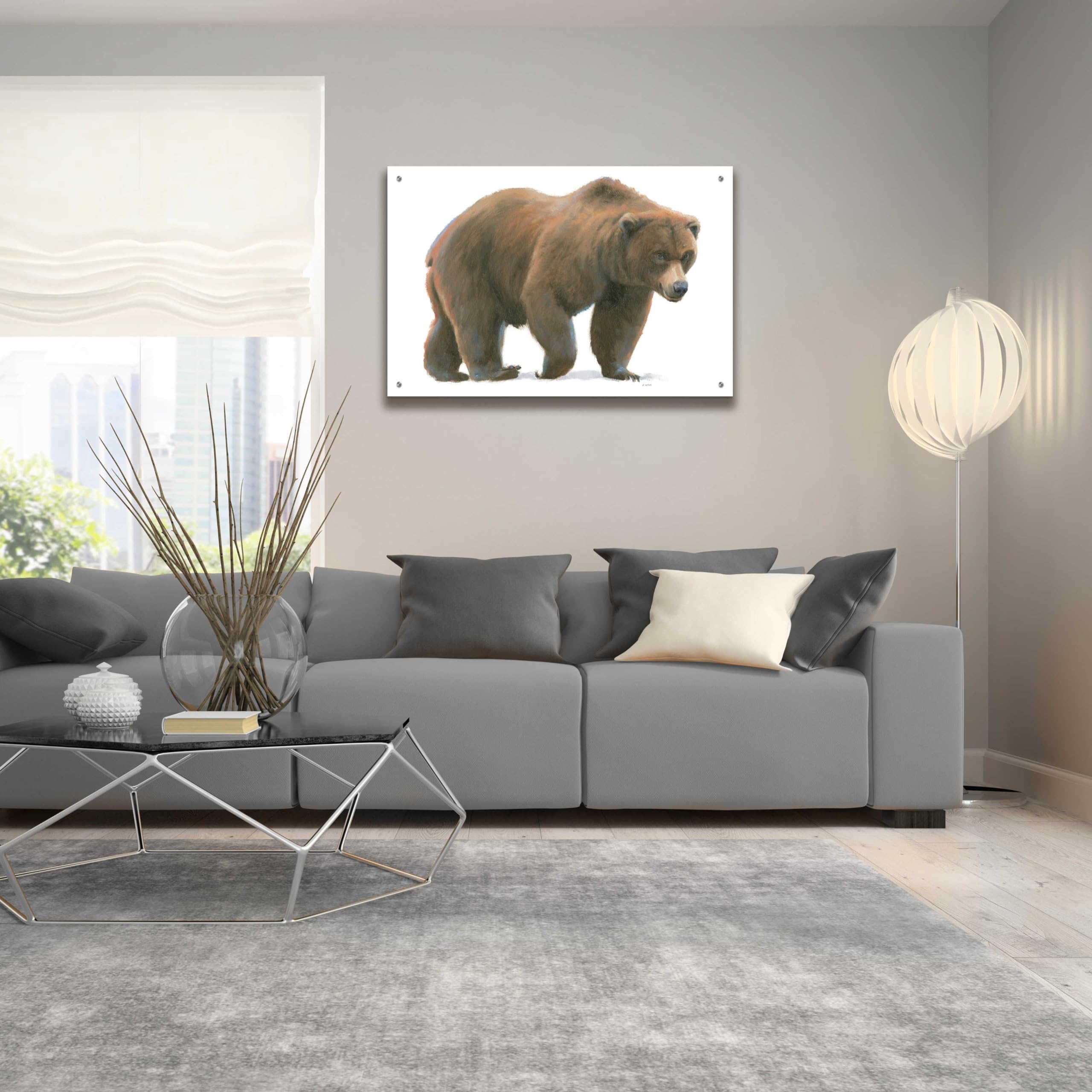 Epic Art 'Northern Wild I' by James Wiens - 36x24 Inch Acrylic Glass Wall Art Painting for Living Room, Bedroom & Office Decor