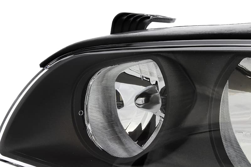 Compatible with Hyundai Elantra Headlights Lamps Set 2004 2005 2006 Halogen Driver & Passenger Side - Replacement for Night Driving & Enhanced Visibility