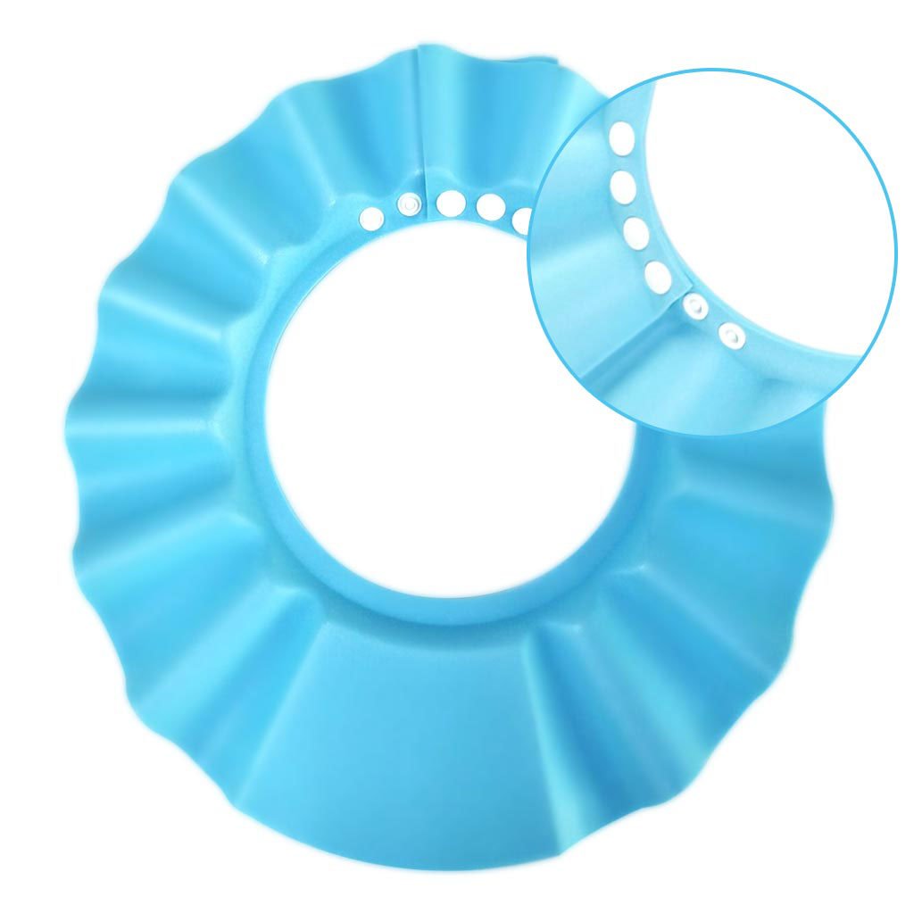 Soft Adjustable Baby Shower Cap - Safe Shampoo & Bath Protection for Toddlers & Kids | Waterproof Visor Hat for Gentle Hair Washing, Swimming & Spa Time