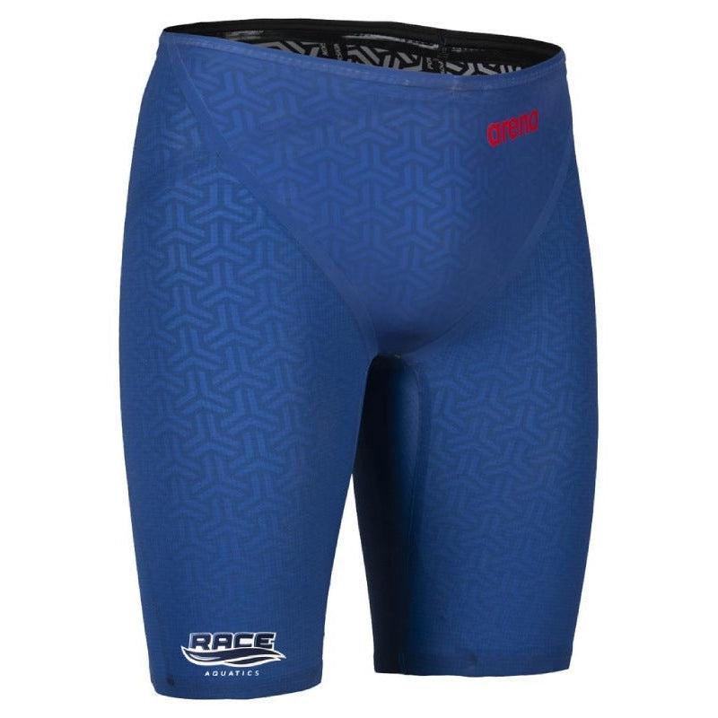 Race Aquatics Arena POWERSKIN Carbon Glide Jammer with Logo - High-Performance Competitive Swimwear for Professional Swimmers & Triathletes - Perfect for Training, Racing & Water Sports