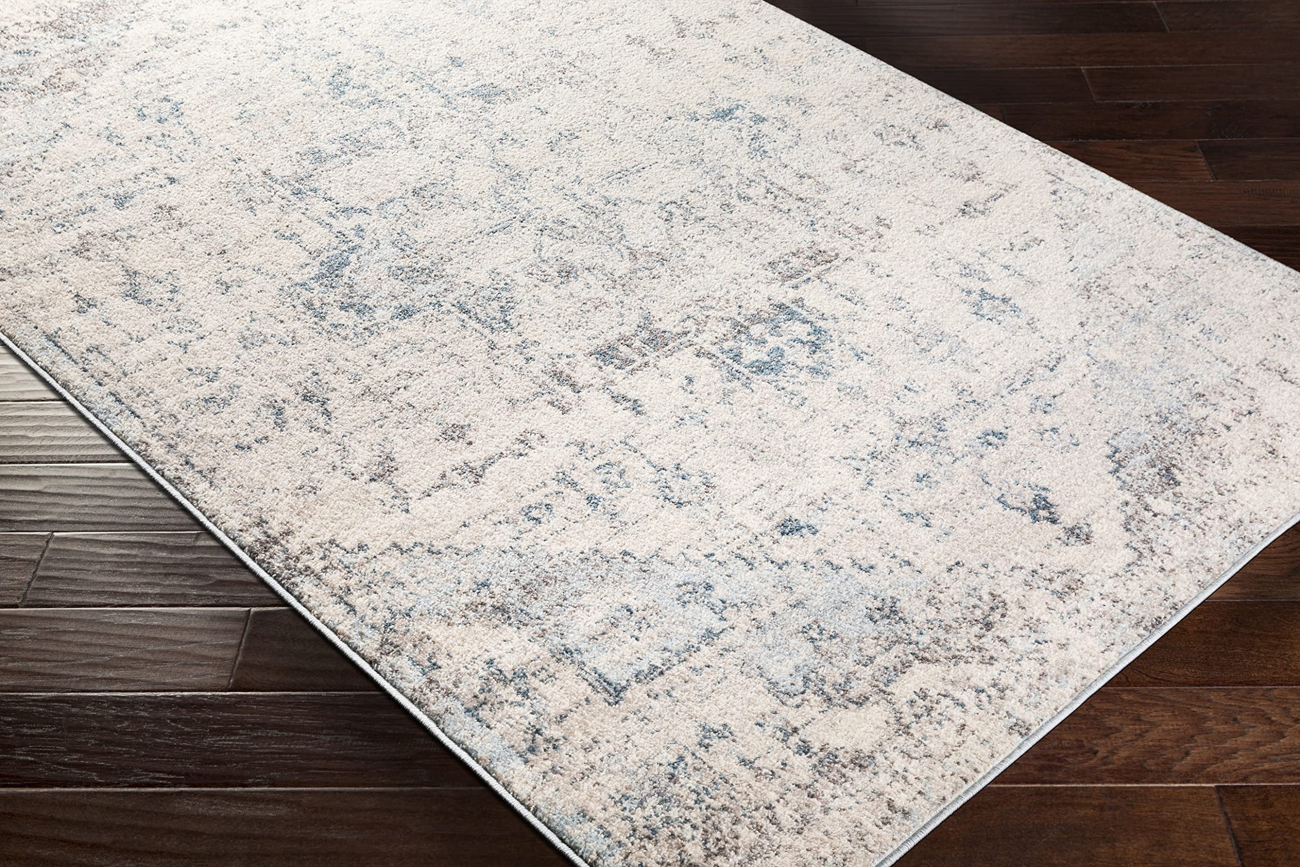 Mark&Day Traditional Ivory Area Rug 9x12 - Beige White Carpet for Living Room, Bedroom, Kitchen - 8'10